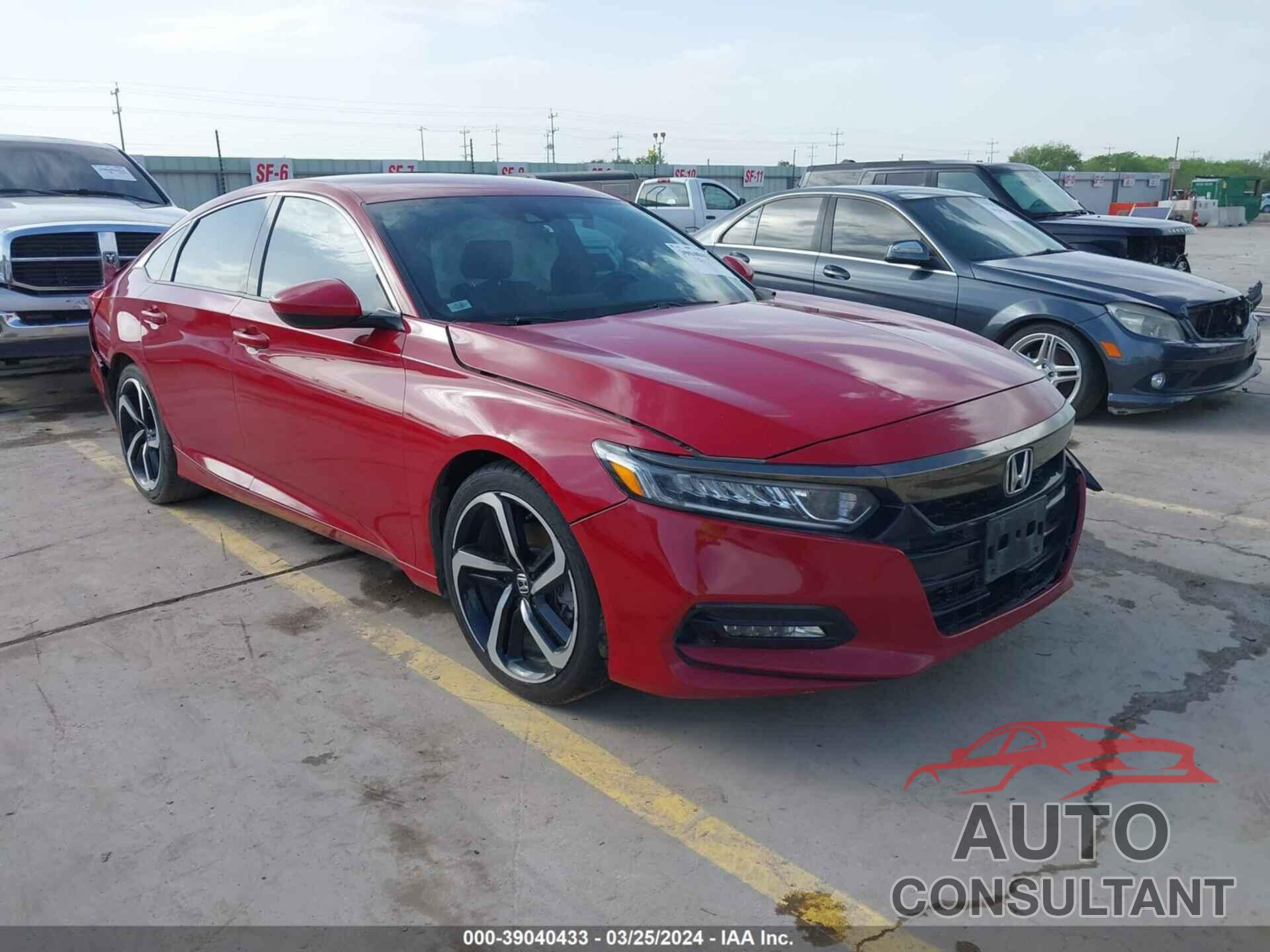 HONDA ACCORD 2020 - 1HGCV1F36LA059494