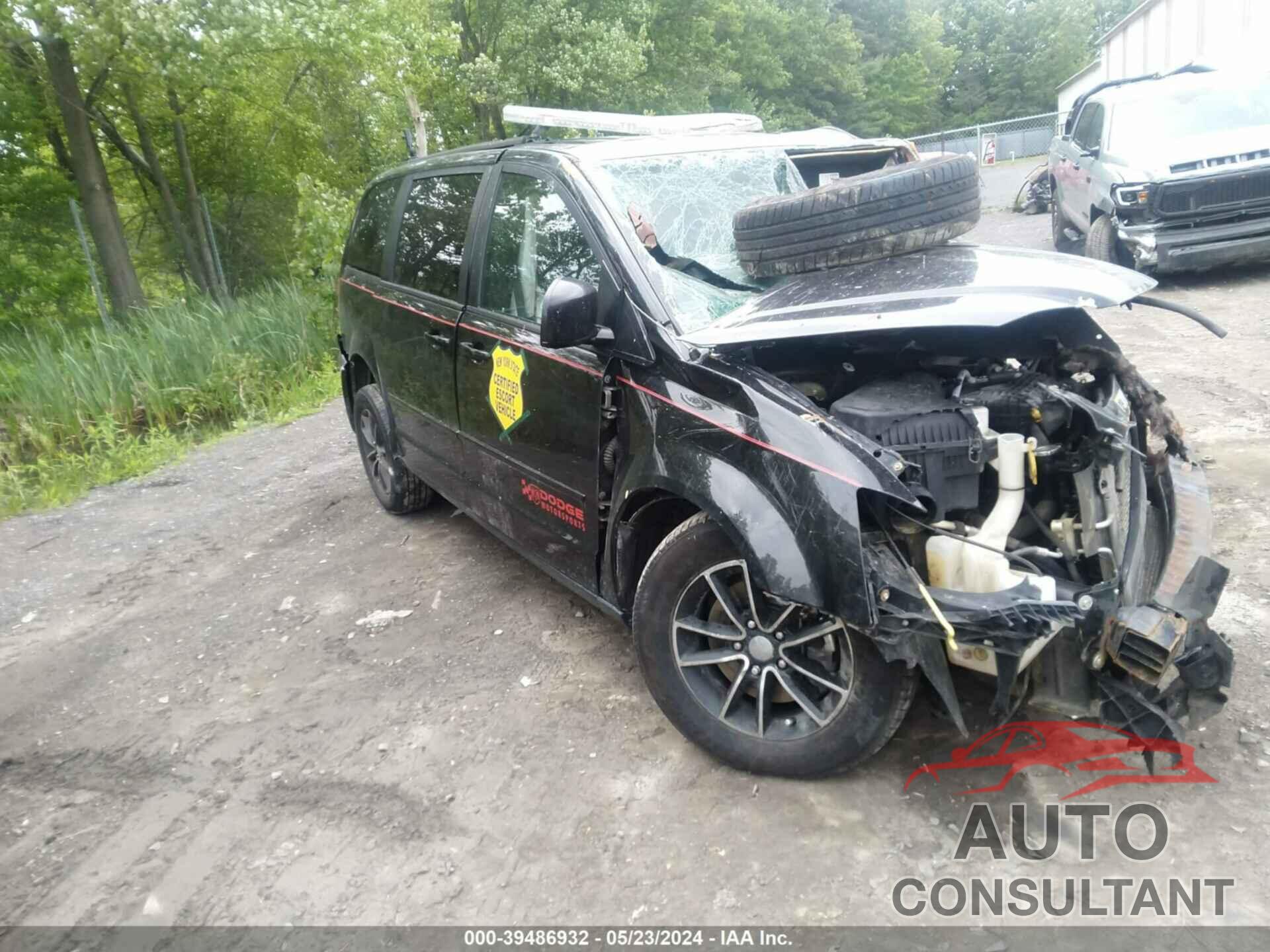 DODGE GRAND CARAVAN 2017 - 2C4RDGEG9HR858224