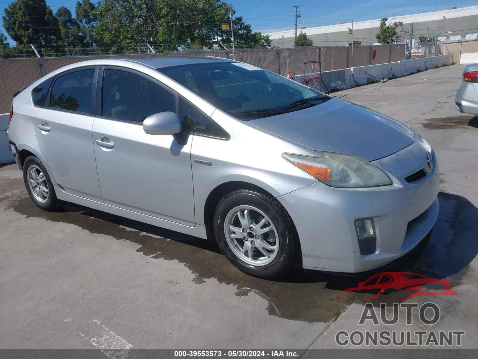 TOYOTA PRIUS 2011 - JTDKN3DU0B0254206