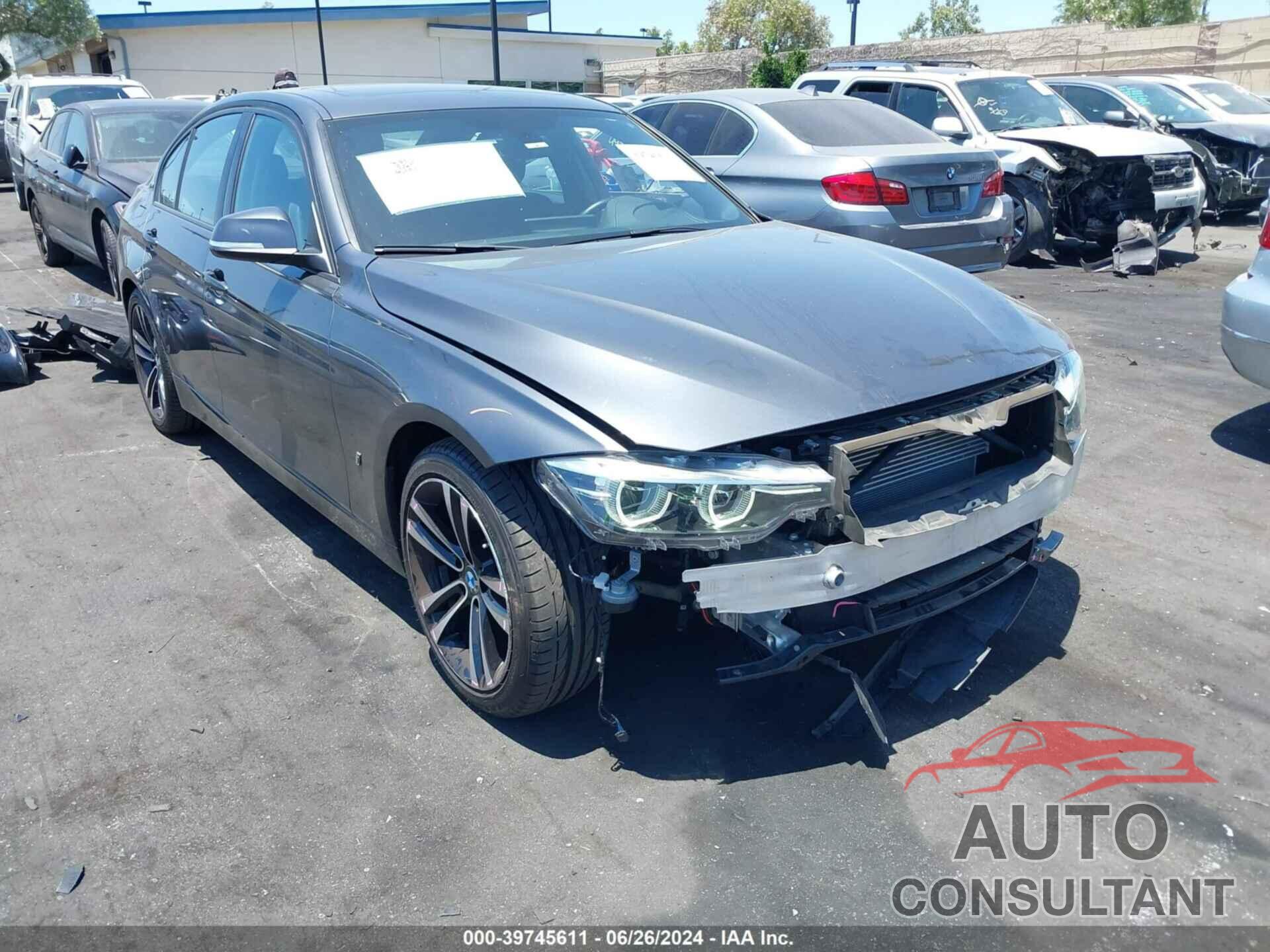 BMW 330E 2018 - WBA8E1C5XJA178007