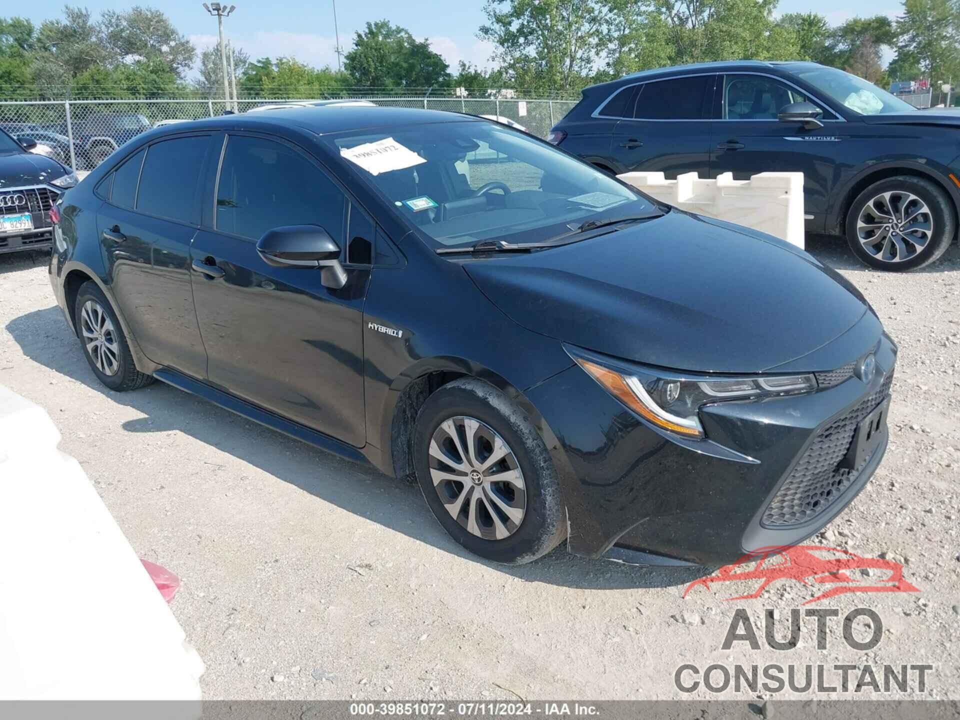 TOYOTA COROLLA 2020 - JTDEBRBE5LJ022085