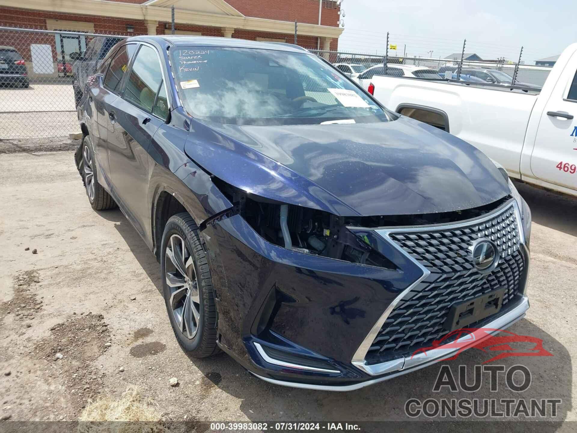 LEXUS RX 350 2020 - 2T2HZMAA6LC171025