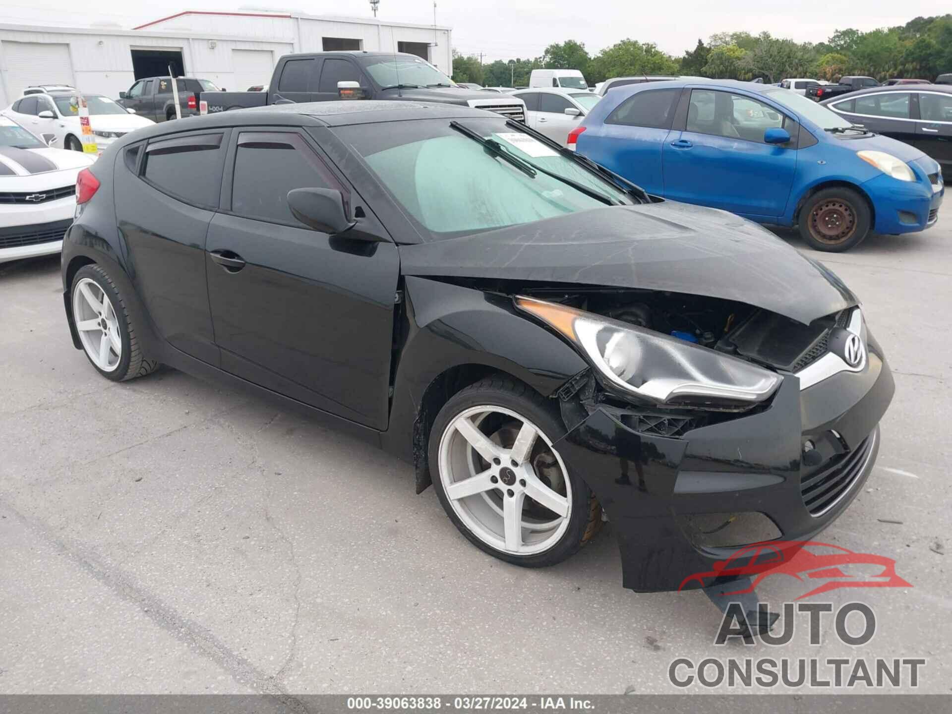 HYUNDAI VELOSTER 2016 - KMHTC6AD5GU303346