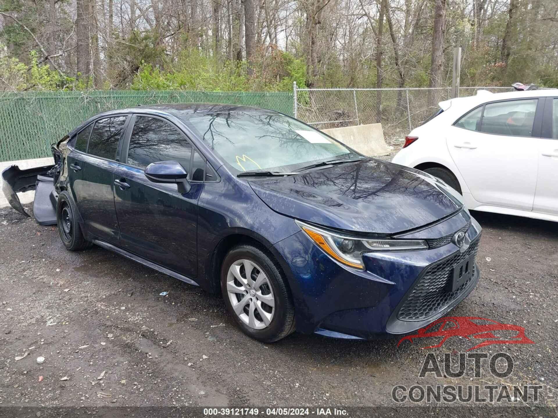 TOYOTA COROLLA 2021 - 5YFEPMAE6MP268016