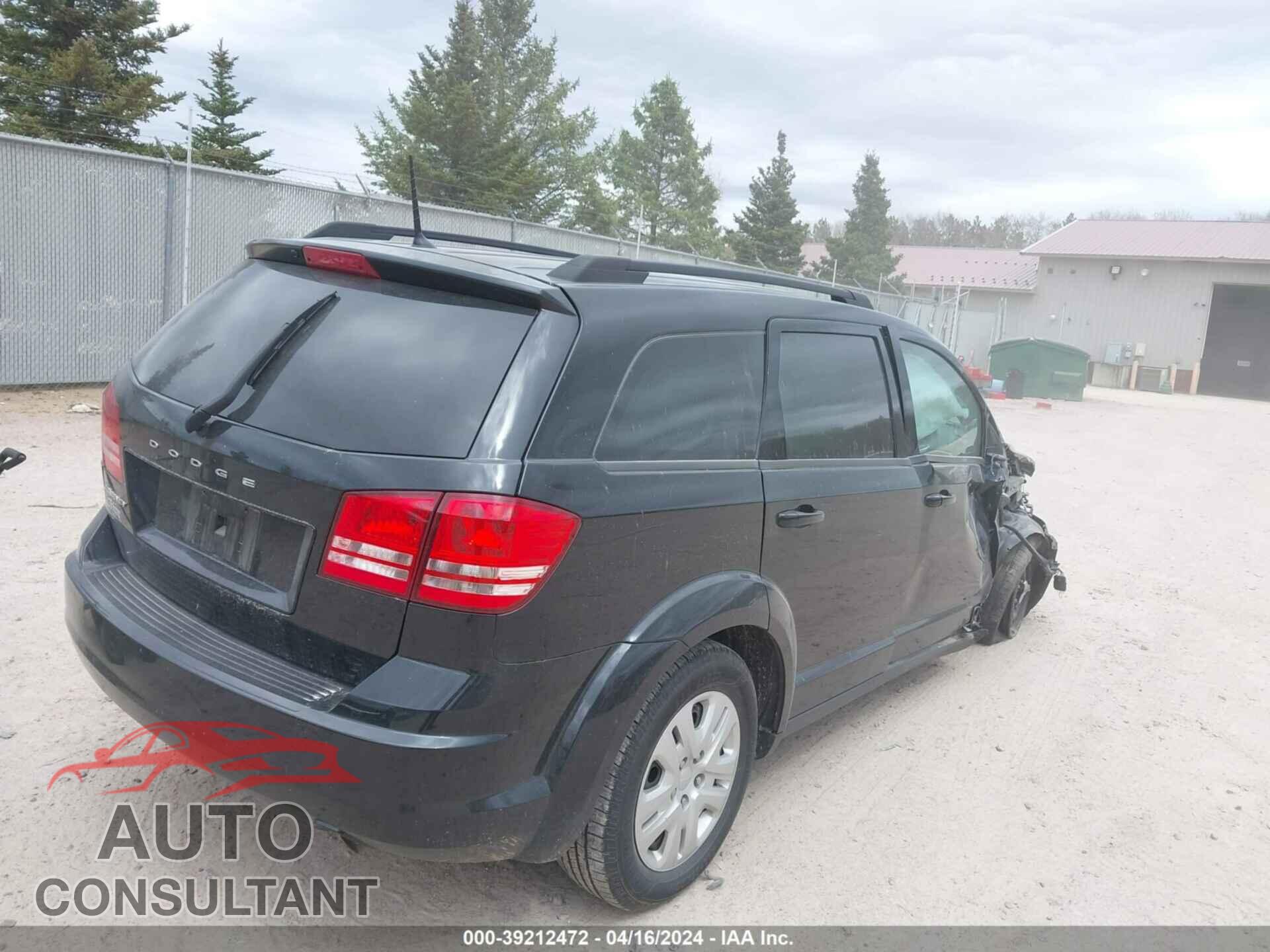 DODGE JOURNEY 2019 - 3C4PDCAB3KT738207