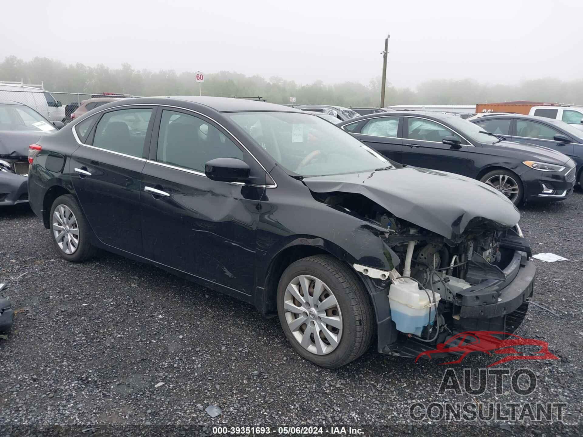 NISSAN SENTRA 2015 - 3N1AB7AP7FY275174