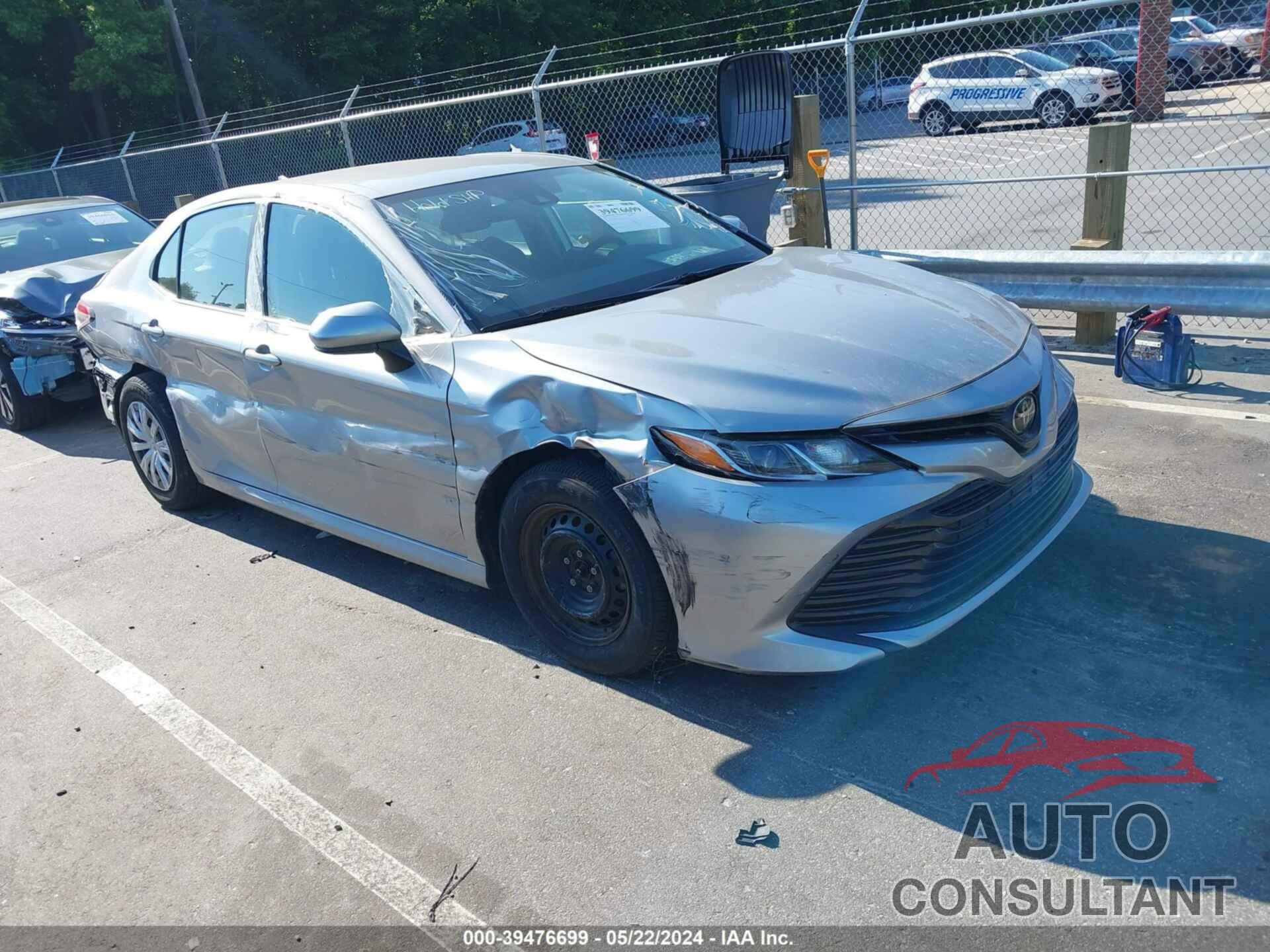 TOYOTA CAMRY 2019 - 4T1B11HK8KU683512