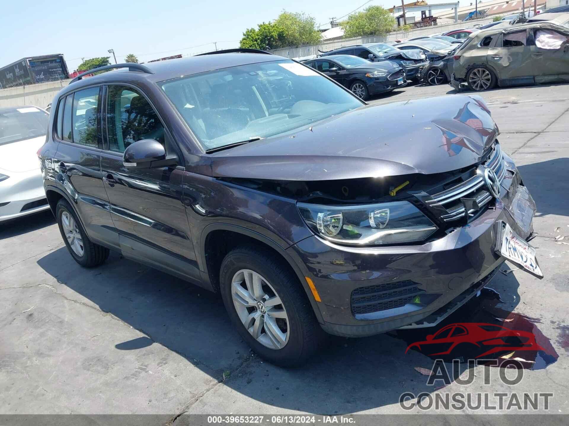 VOLKSWAGEN TIGUAN 2016 - WVGAV7AX5GW567186