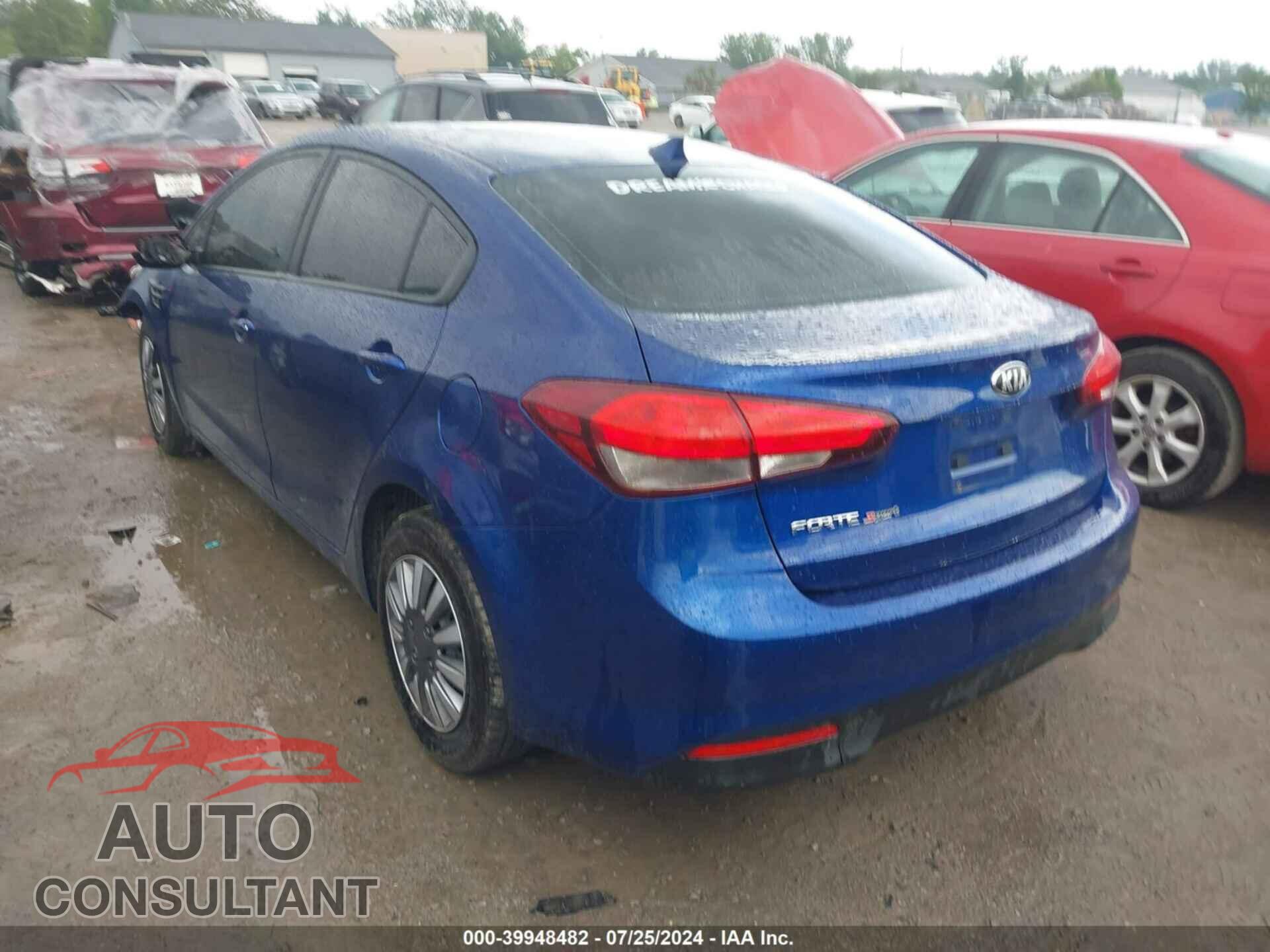 KIA FORTE 2017 - 3KPFK4A78HE148956
