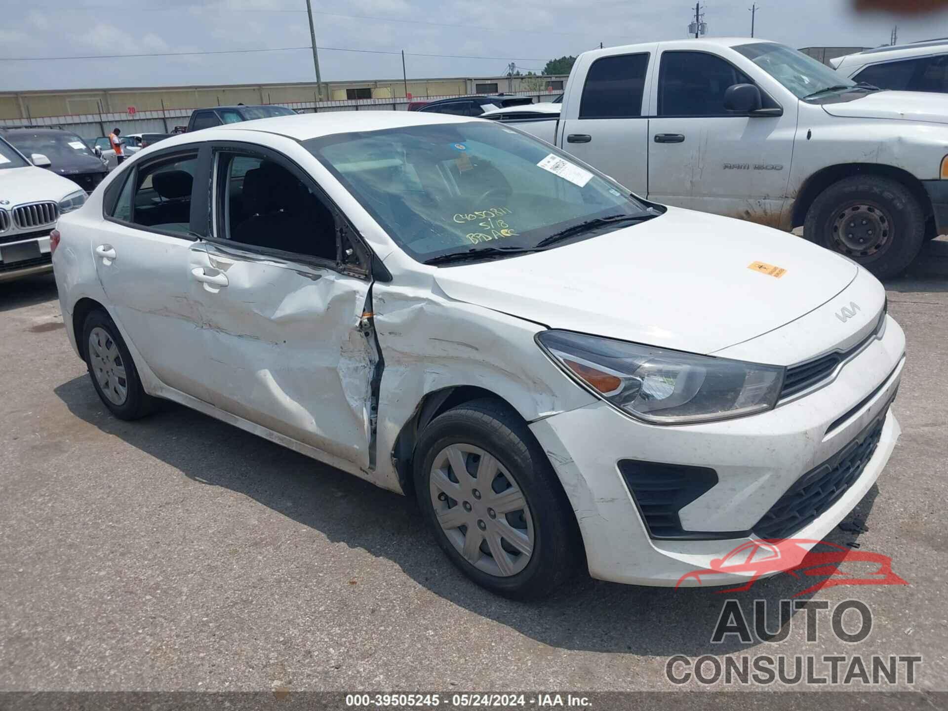 KIA RIO 2022 - 3KPA24AD0NE462273