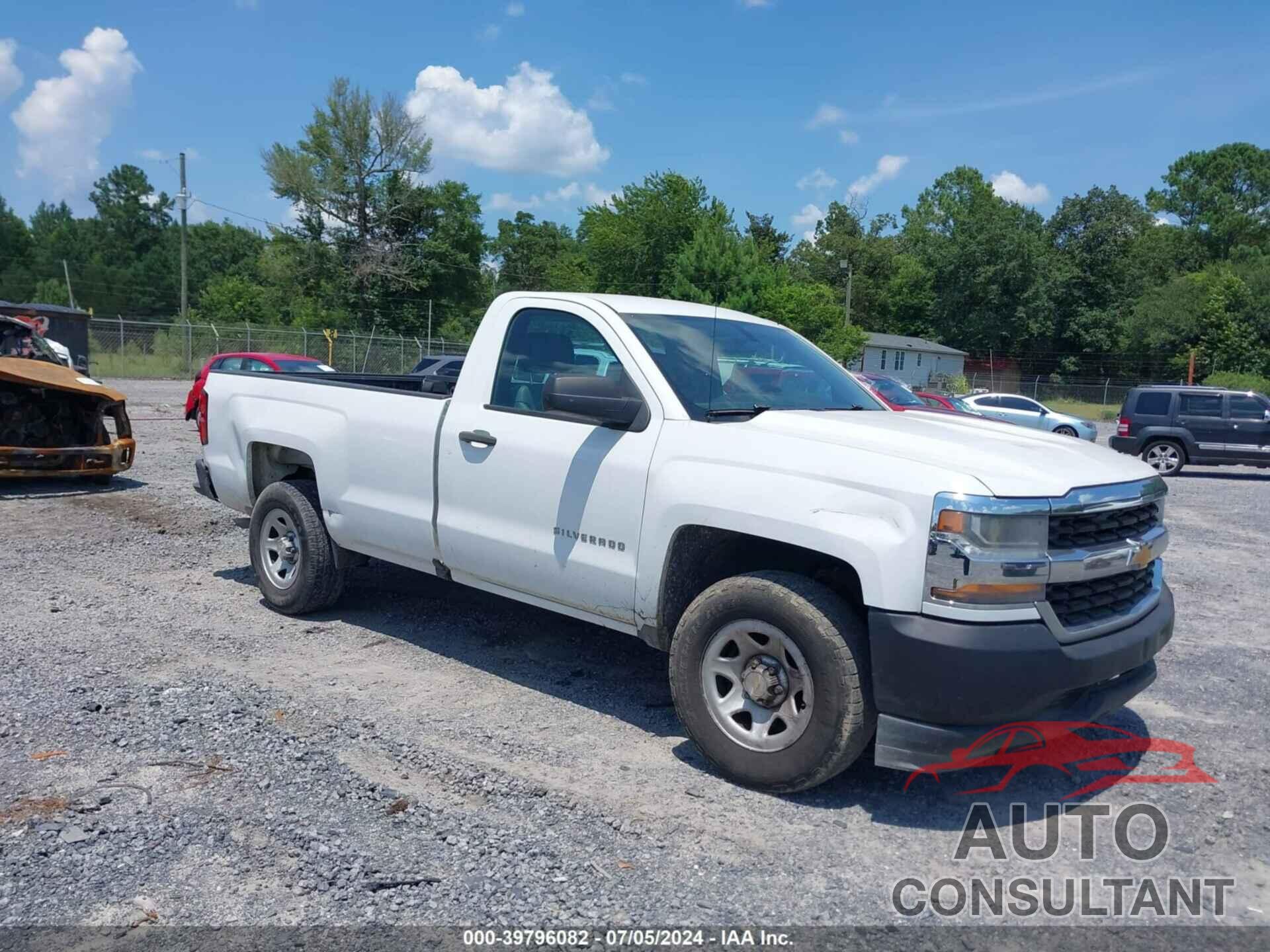 CHEVROLET SILVERADO 1500 2016 - 1GCNCNEH6GZ166134