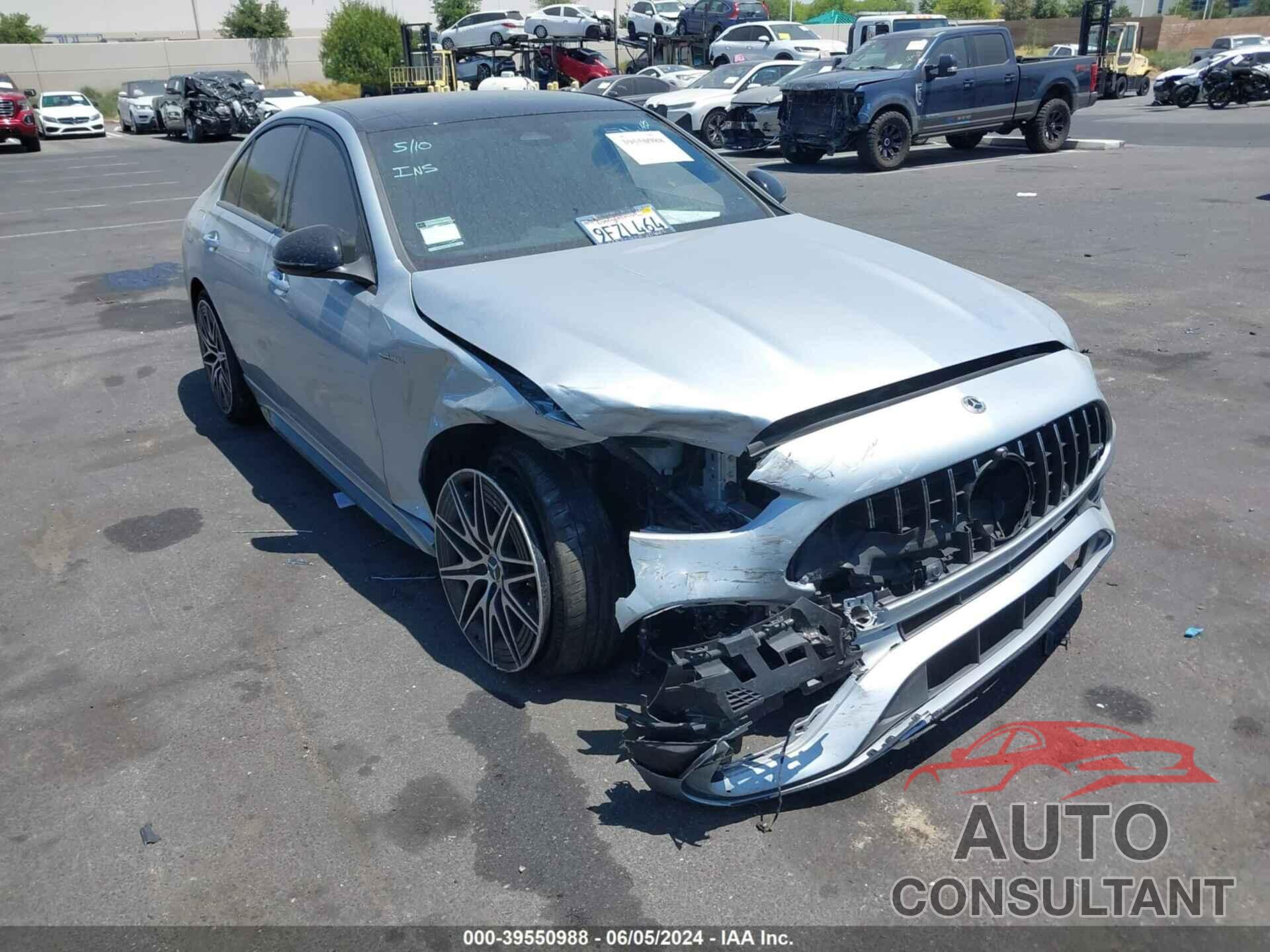 MERCEDES-BENZ AMG C 43 2023 - W1KAF8HB8PR102035