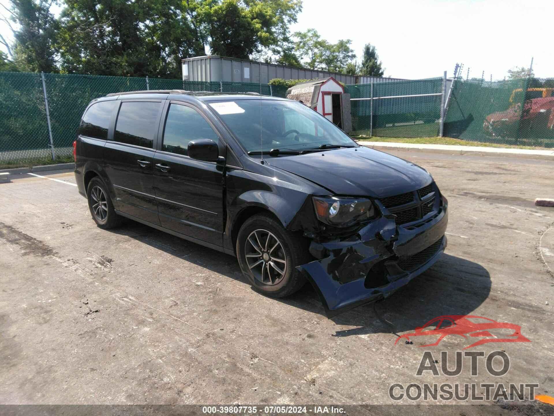 DODGE GRAND CARAVAN 2017 - 2C4RDGEG2HR790364