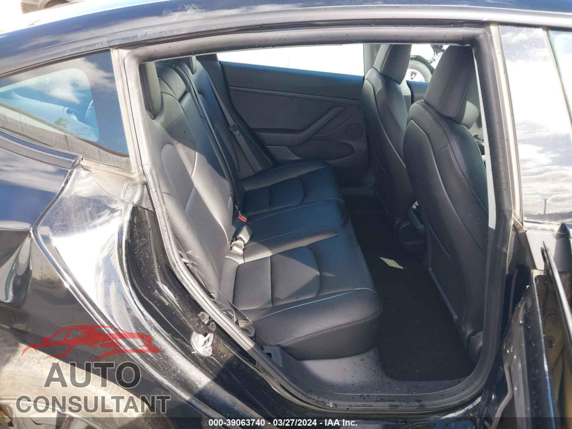 TESLA MODEL 3 2022 - 5YJ3E1EB9NF112853