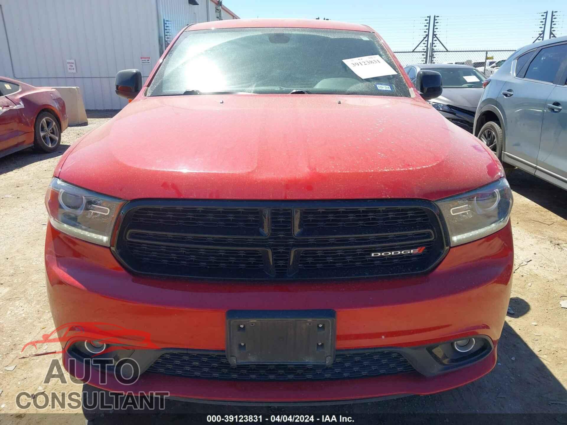 DODGE DURANGO 2018 - 1C4RDHAG3JC323688