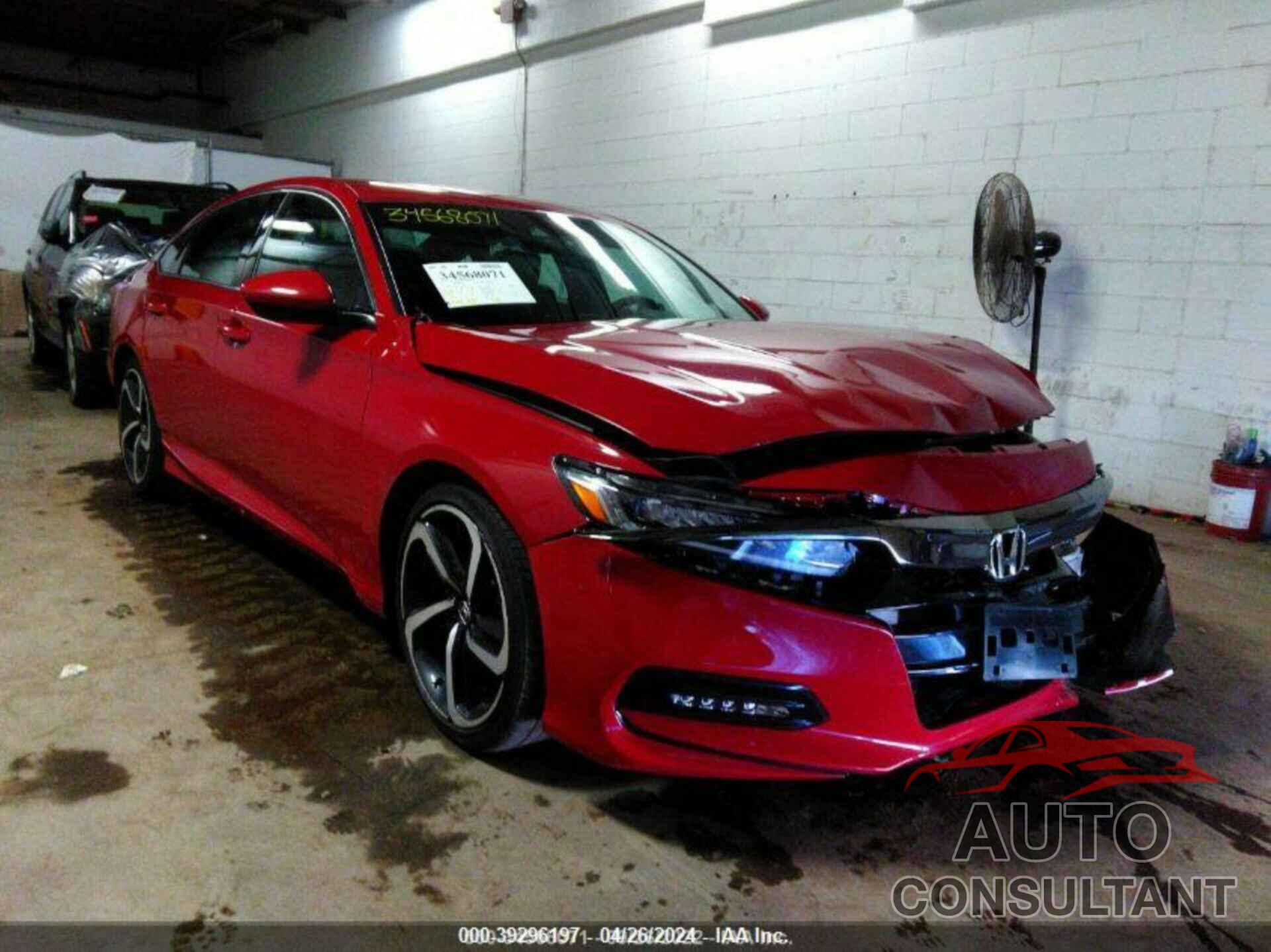 HONDA ACCORD 2018 - 1HGCV1F3XJA222306