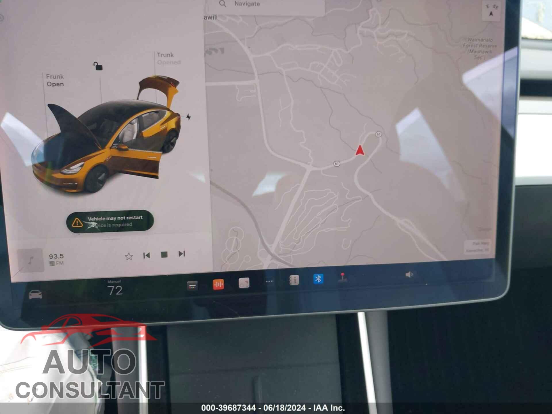 TESLA MODEL 3 2019 - 5YJ3E1EA9KF413125