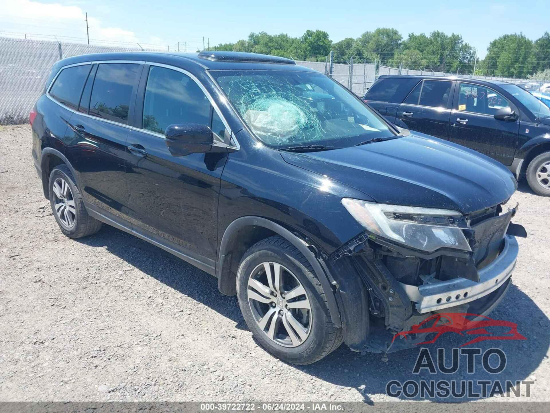 HONDA PILOT 2016 - 5FNYF6H50GB008759