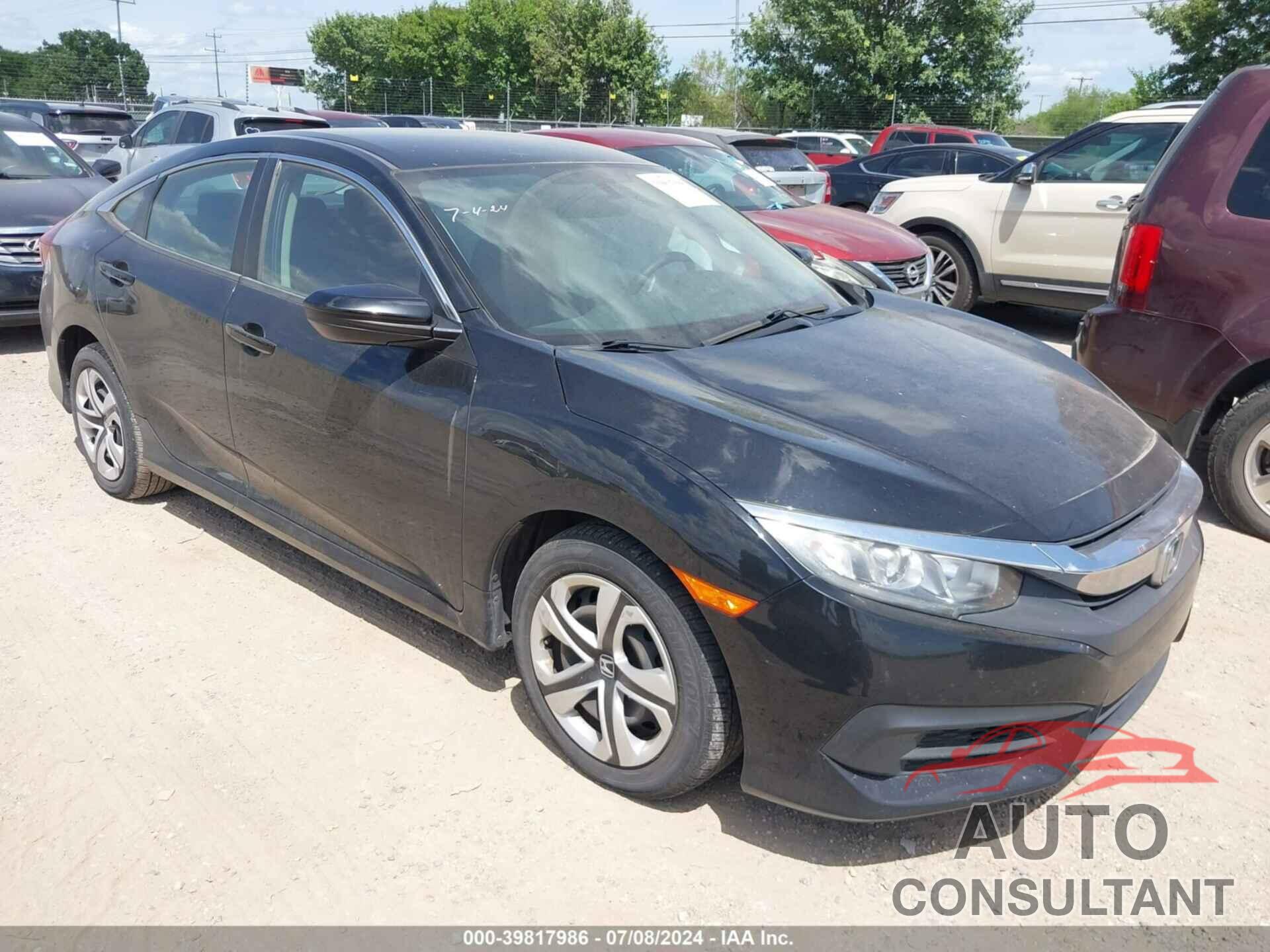 HONDA CIVIC 2018 - 19XFC2E56JE032834