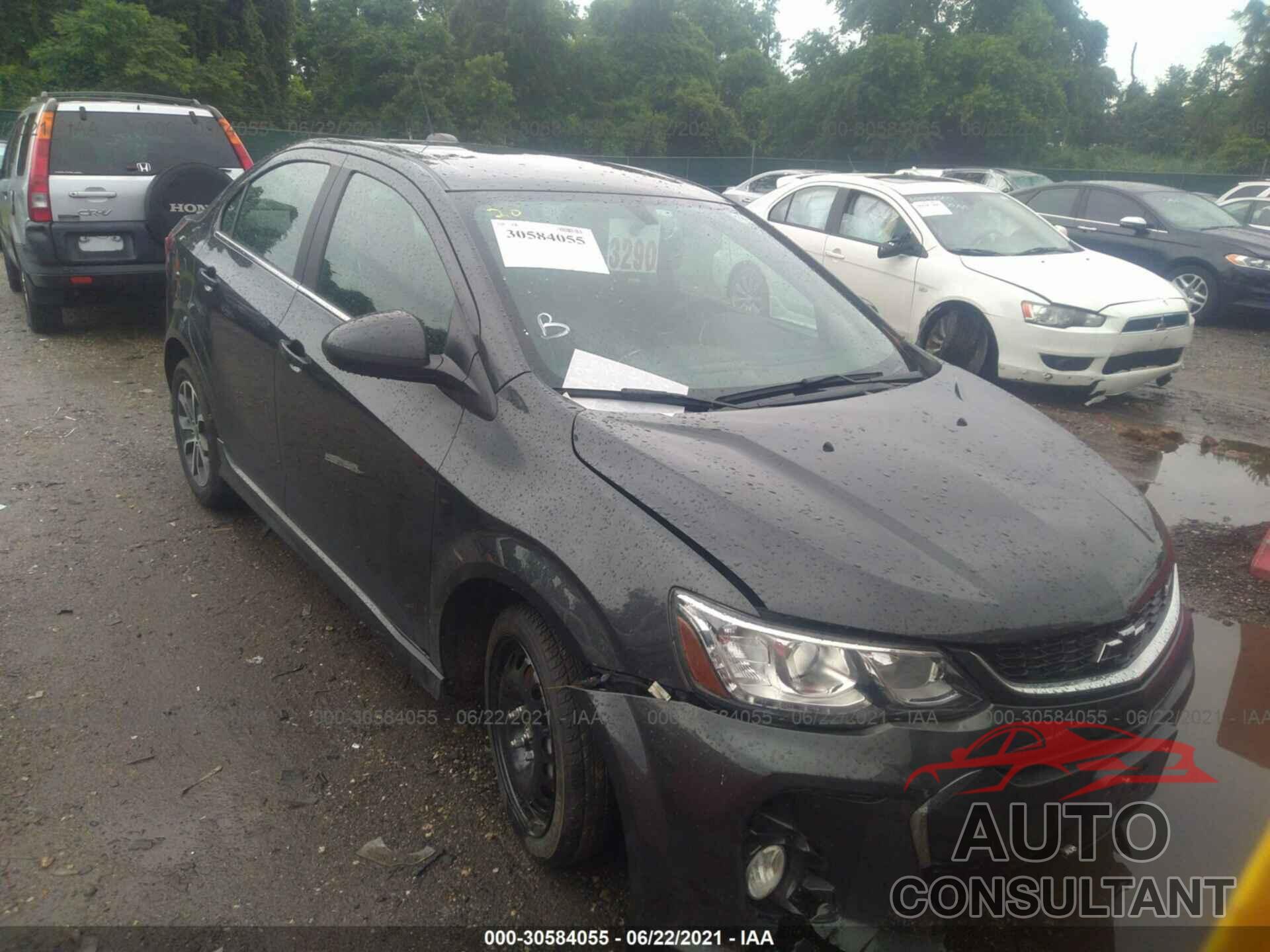 CHEVROLET SONIC 2020 - 1G1JD5SBXL4103579