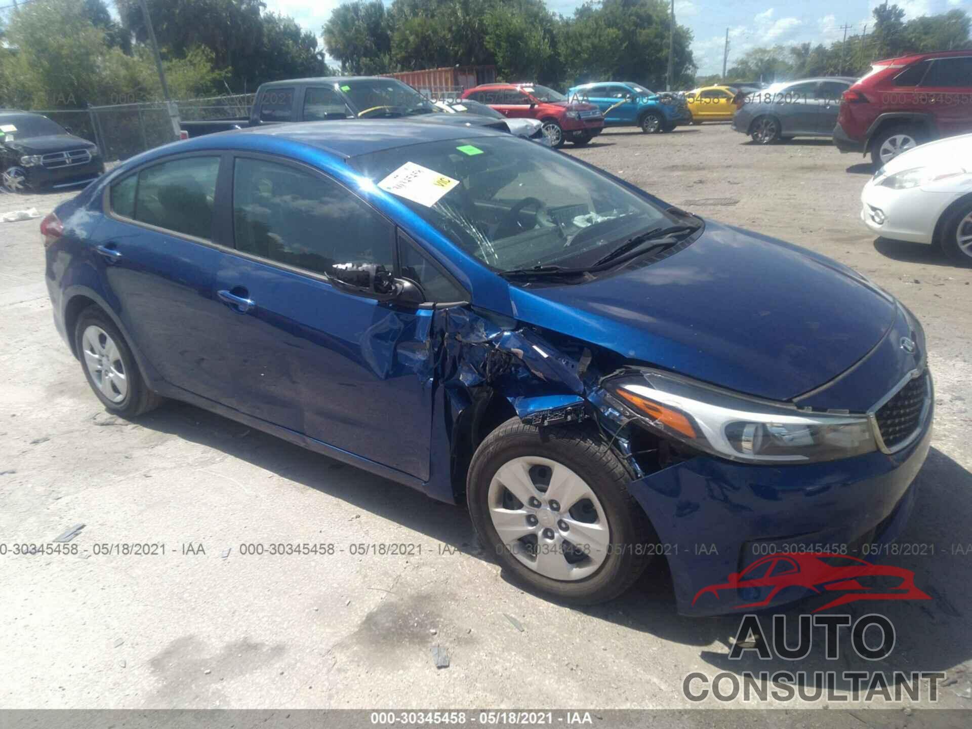 KIA FORTE 2018 - 3KPFK4A72JE257354