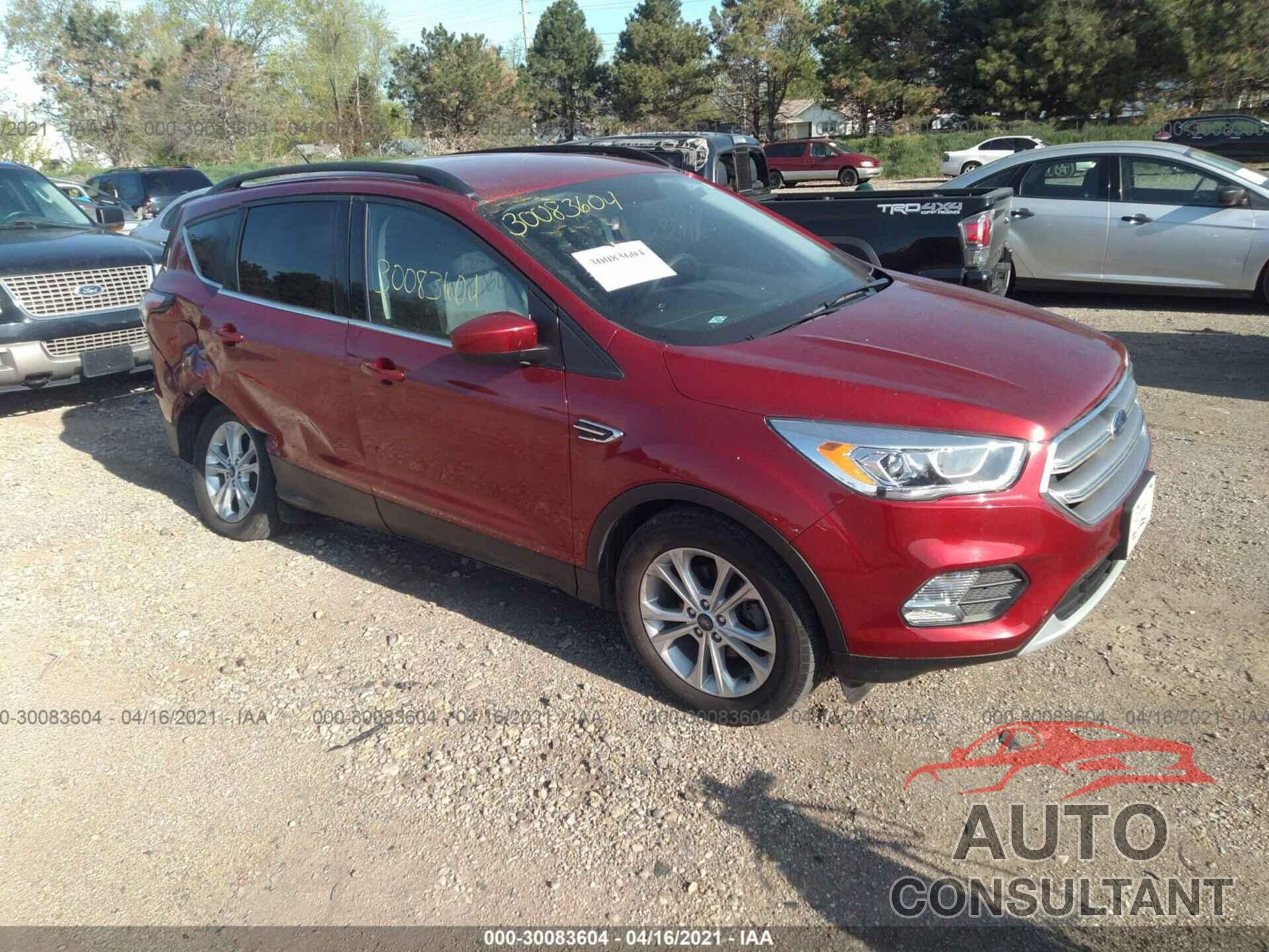 FORD ESCAPE 2017 - 1FMCU0GD7HUB98408