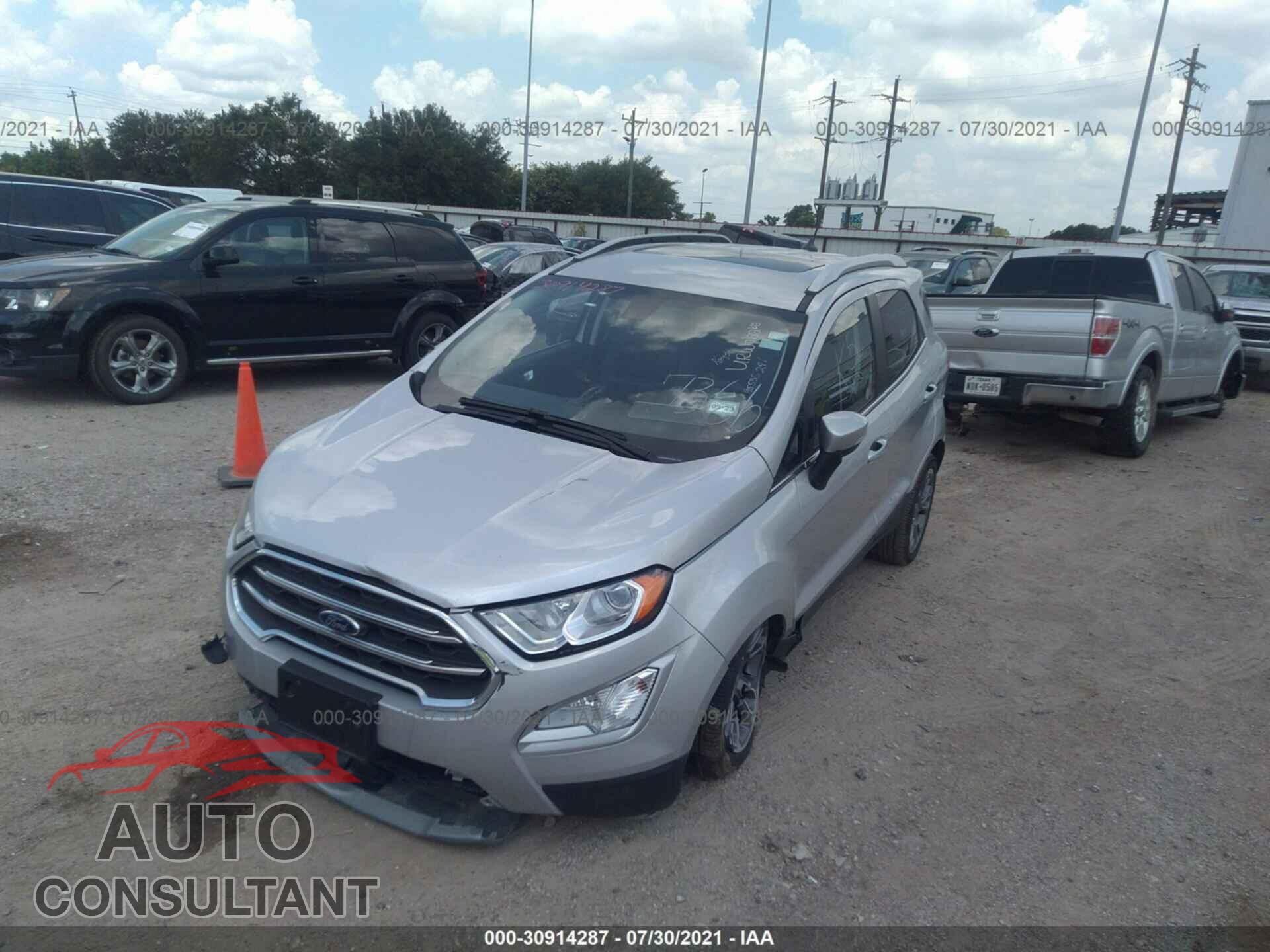 FORD ECOSPORT 2021 - MAJ6S3KL5MC407366