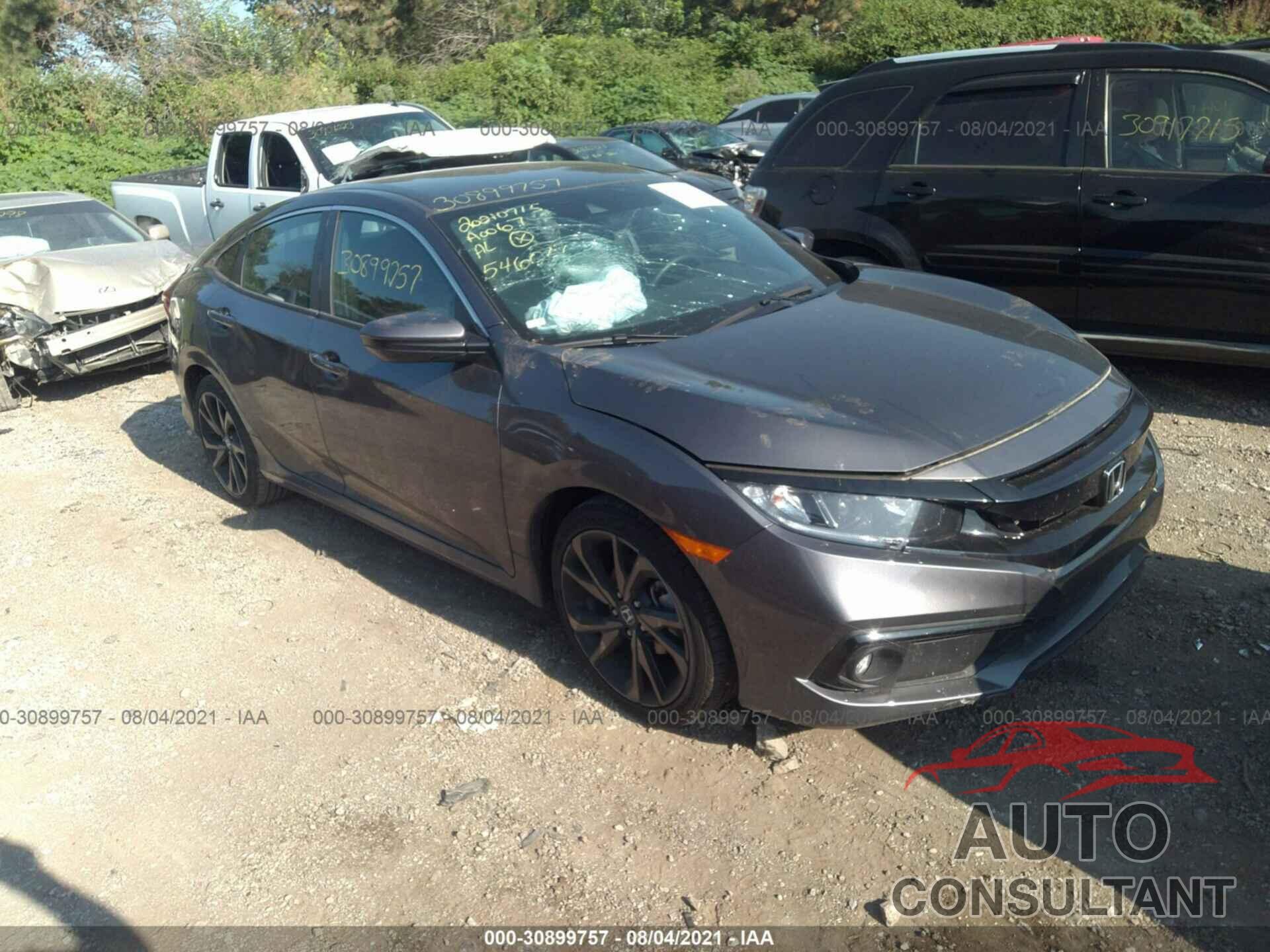 HONDA CIVIC SEDAN 2021 - 2HGFC2F82MH546019