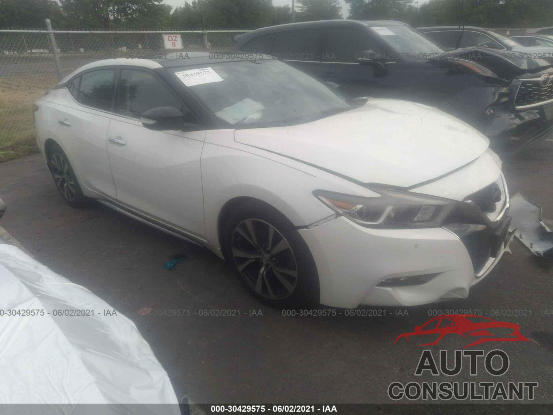 NISSAN MAXIMA 2016 - 1N4AA6AP5GC403051