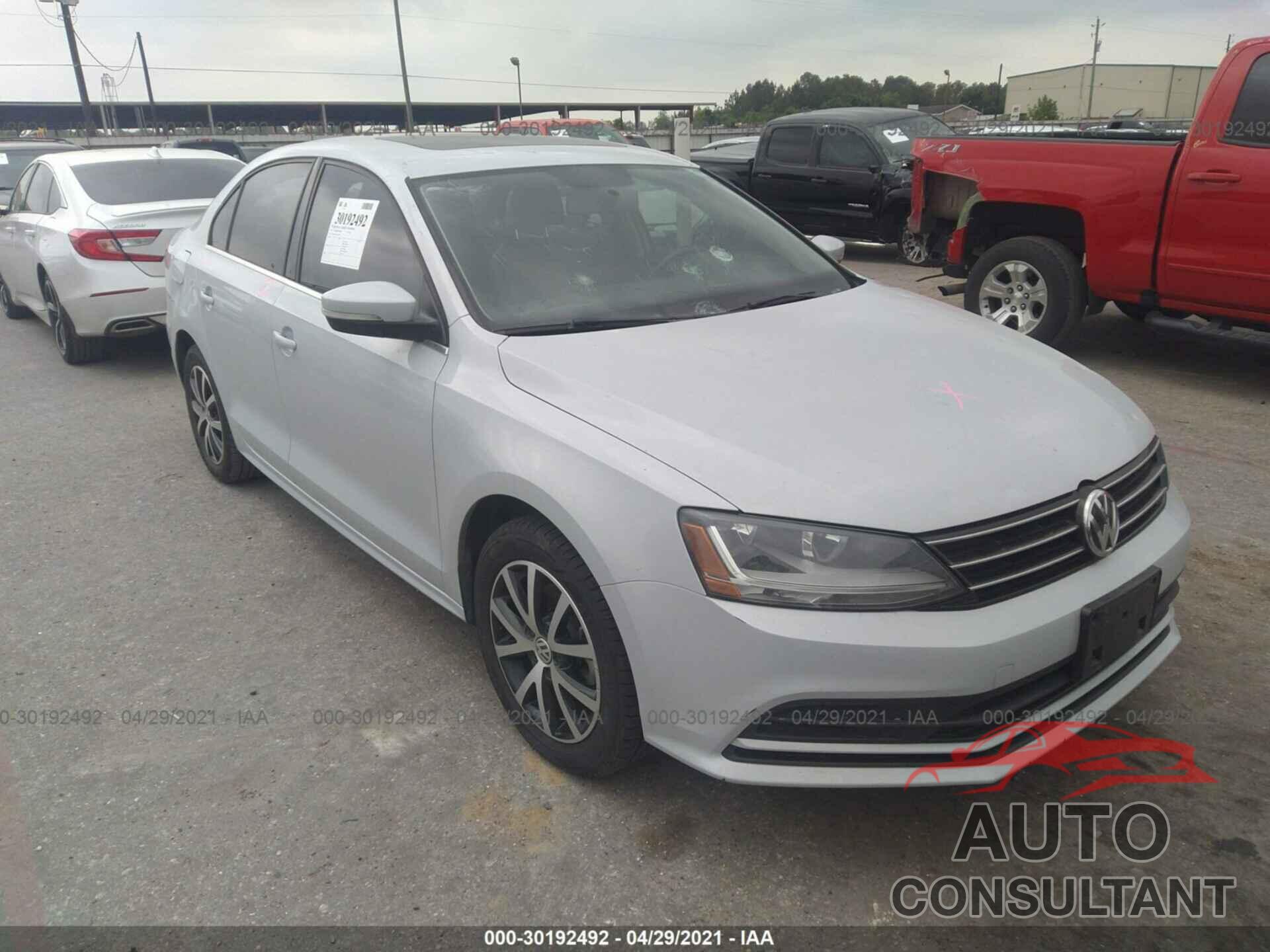 VOLKSWAGEN JETTA 2017 - 3VWDB7AJ6HM311949