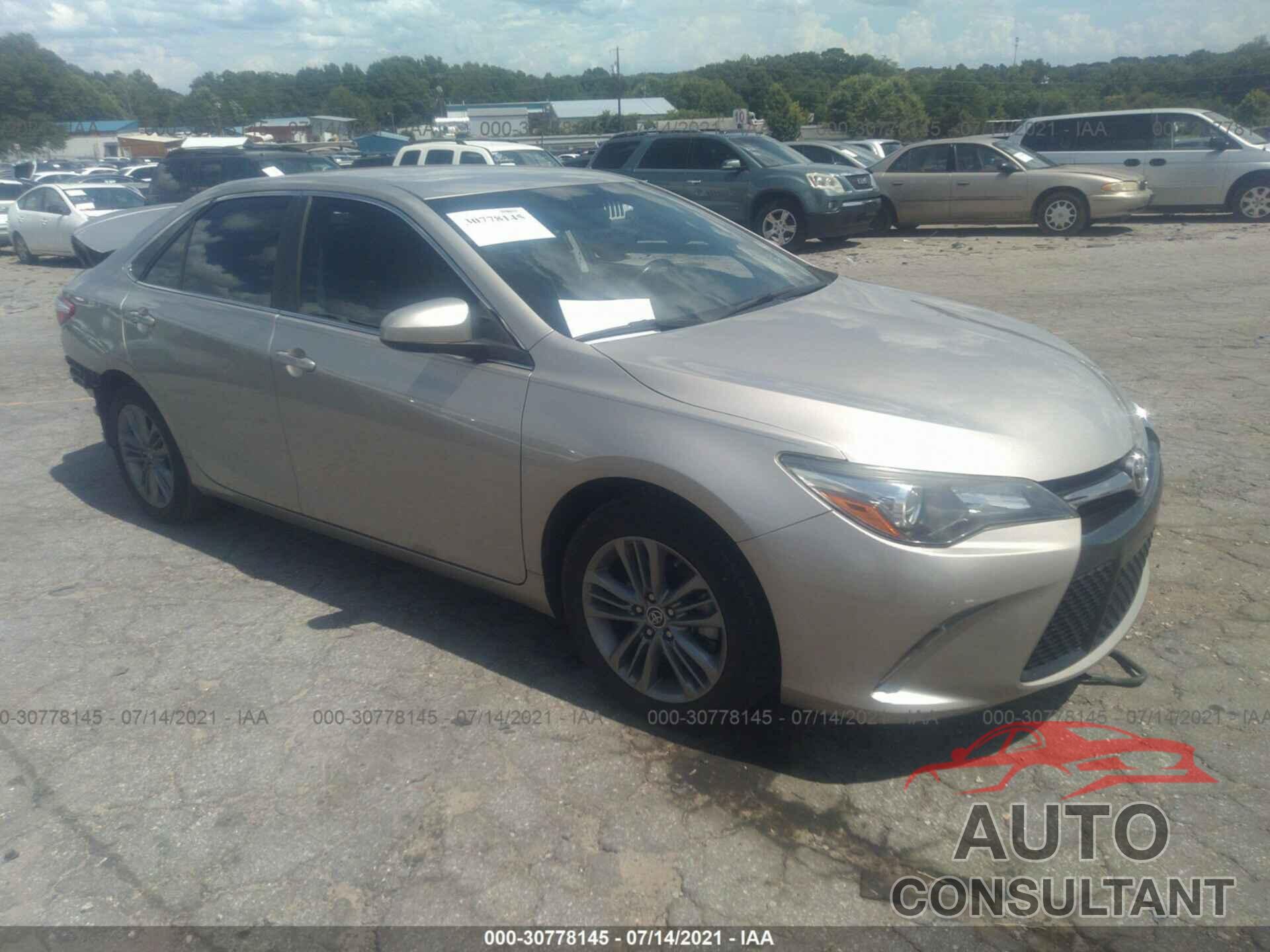 TOYOTA CAMRY 2016 - 4T1BF1FK7GU549604