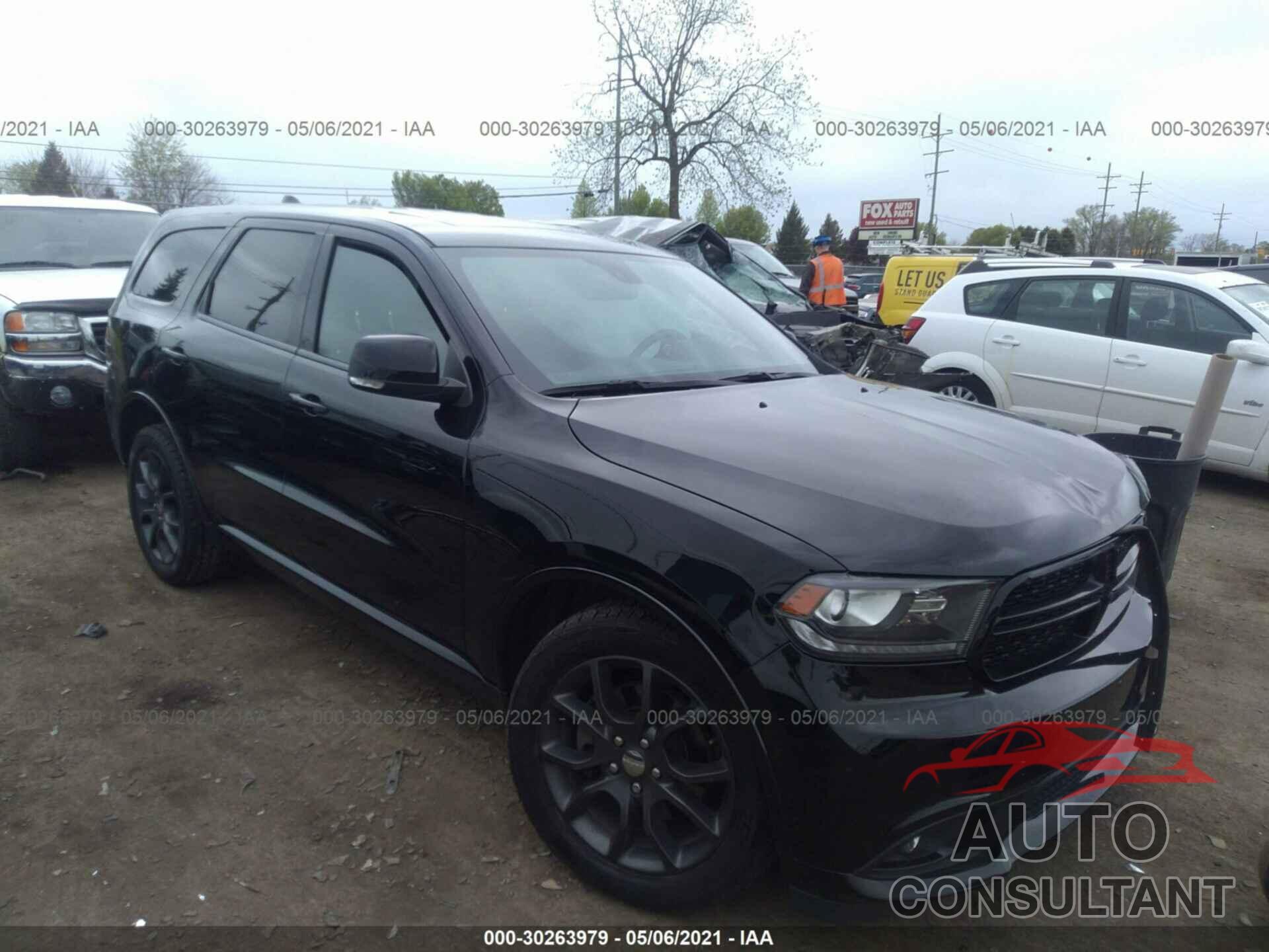 DODGE DURANGO 2017 - 1C4SDJCT5HC945416
