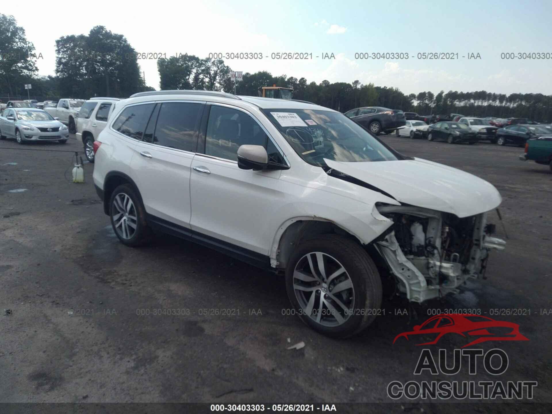 HONDA PILOT 2018 - 5FNYF5H98JB019383