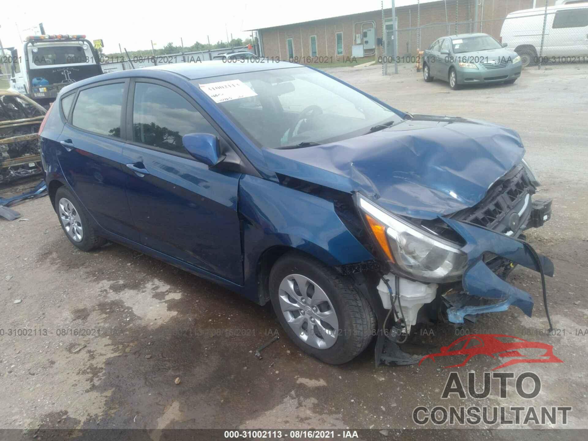 HYUNDAI ACCENT 2017 - KMHCT5AE3HU324622
