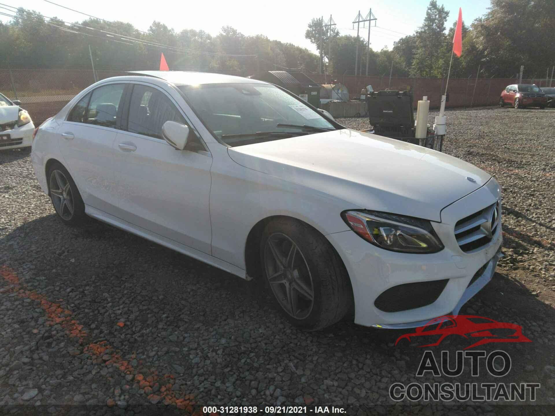 MERCEDES-BENZ C-CLASS 2016 - 55SWF4KB0GU116792