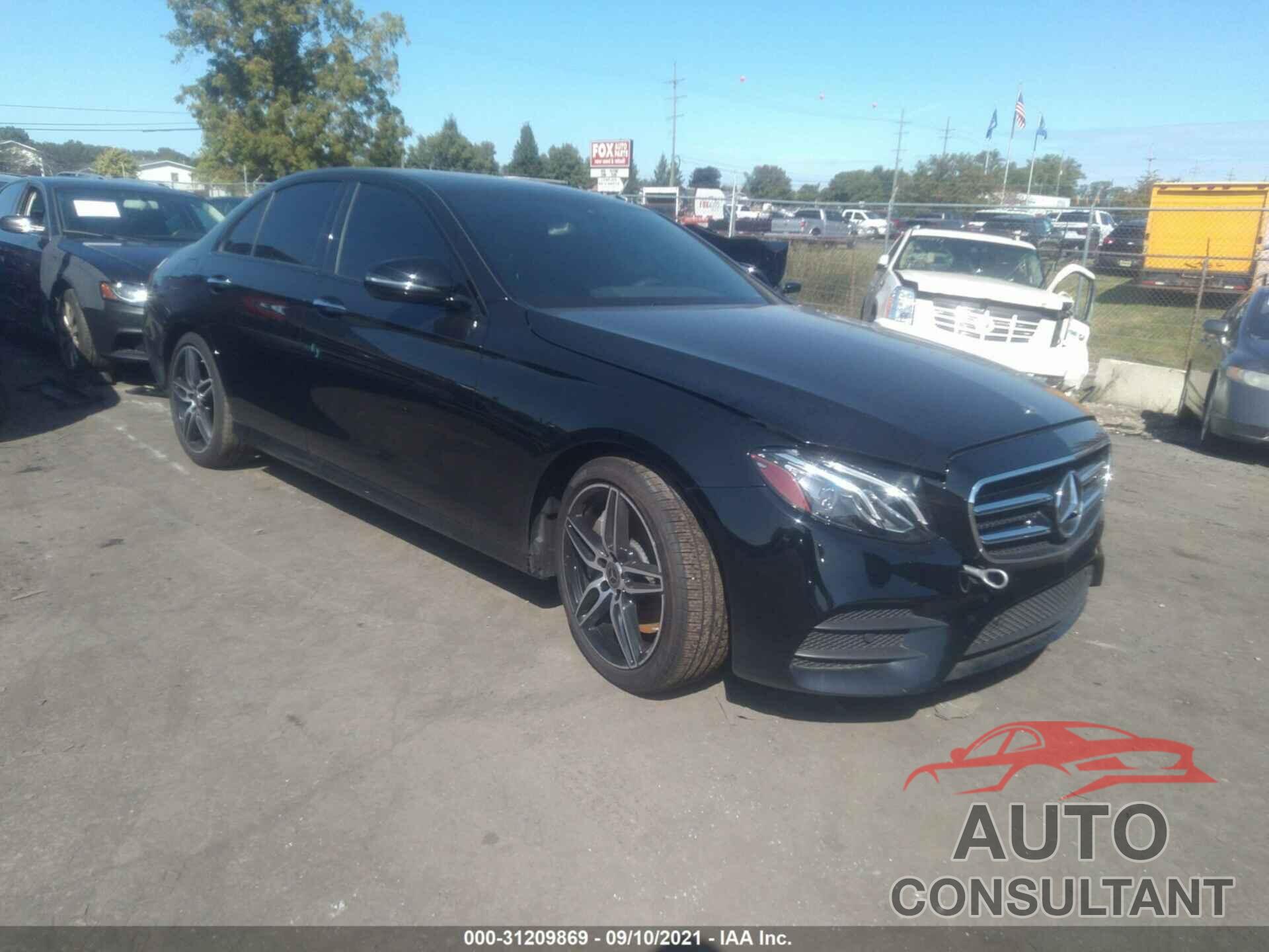 MERCEDES-BENZ E-CLASS 2019 - WDDZF4JB3KA662638