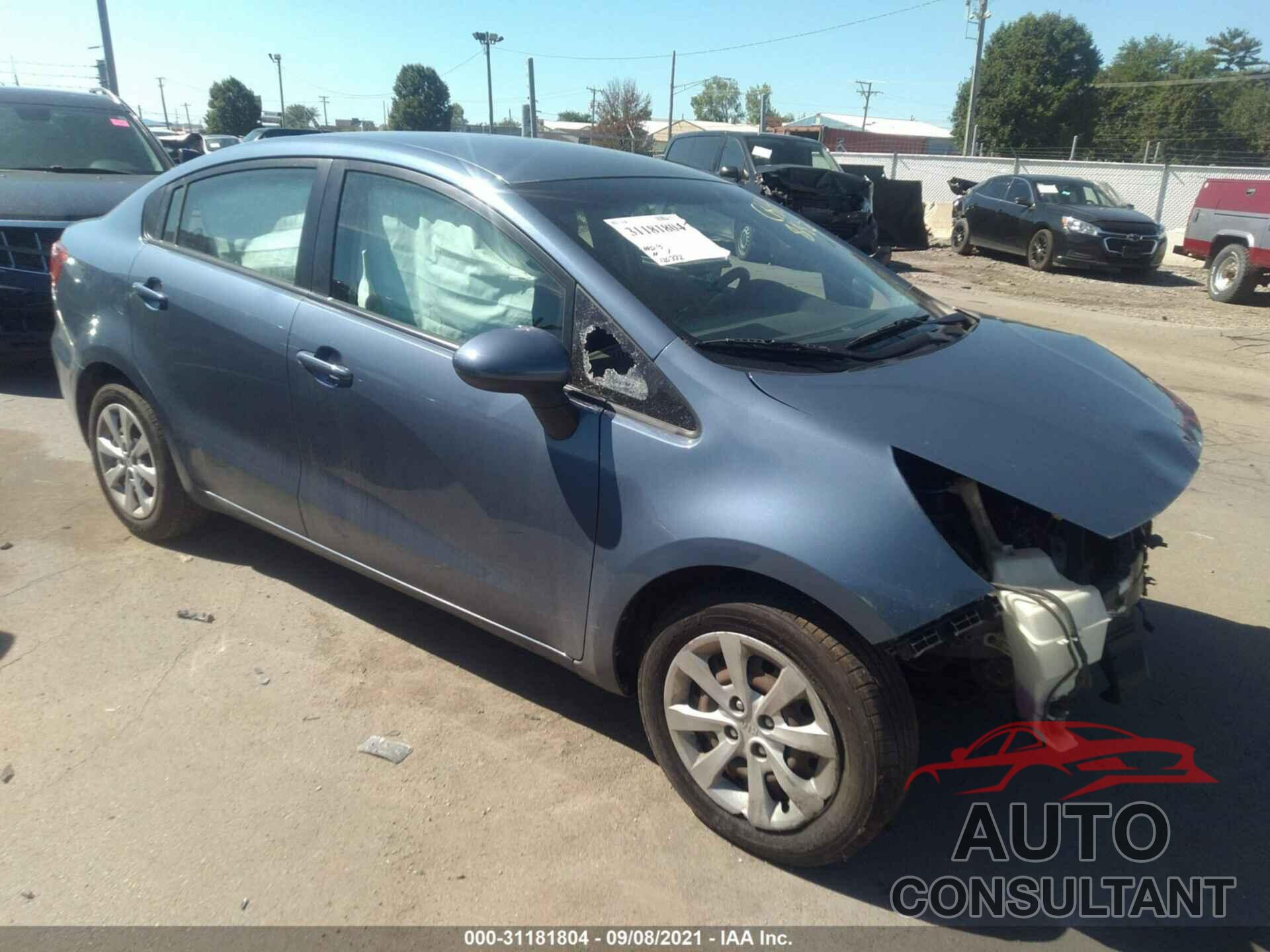 KIA RIO 2016 - KNADM4A39G6573585