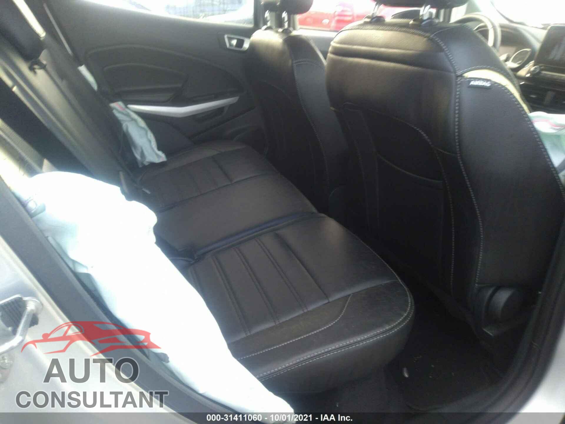 FORD ECOSPORT 2021 - MAJ6S3KL8MC407345