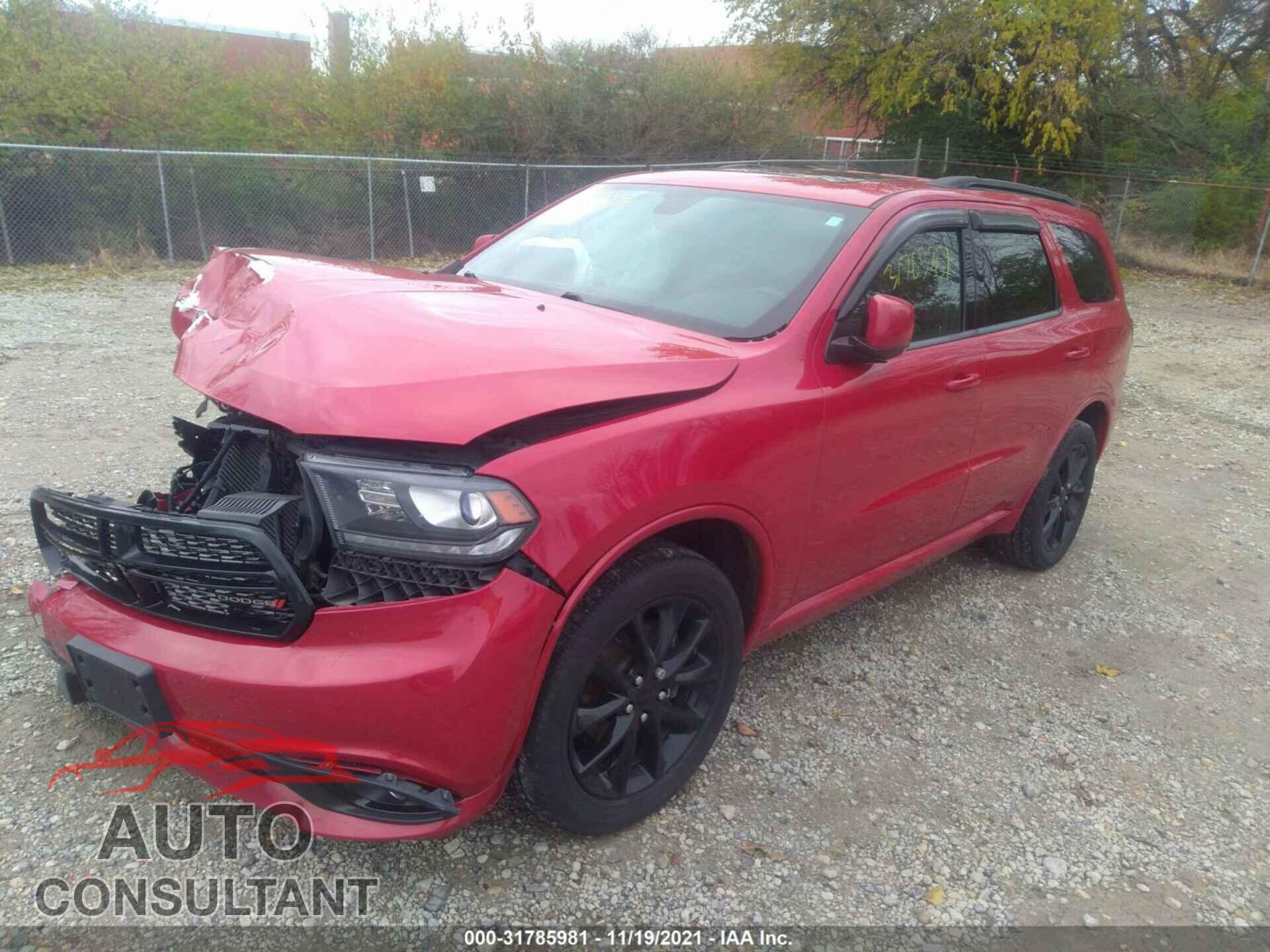DODGE DURANGO 2017 - 1C4RDJDG4HC780989