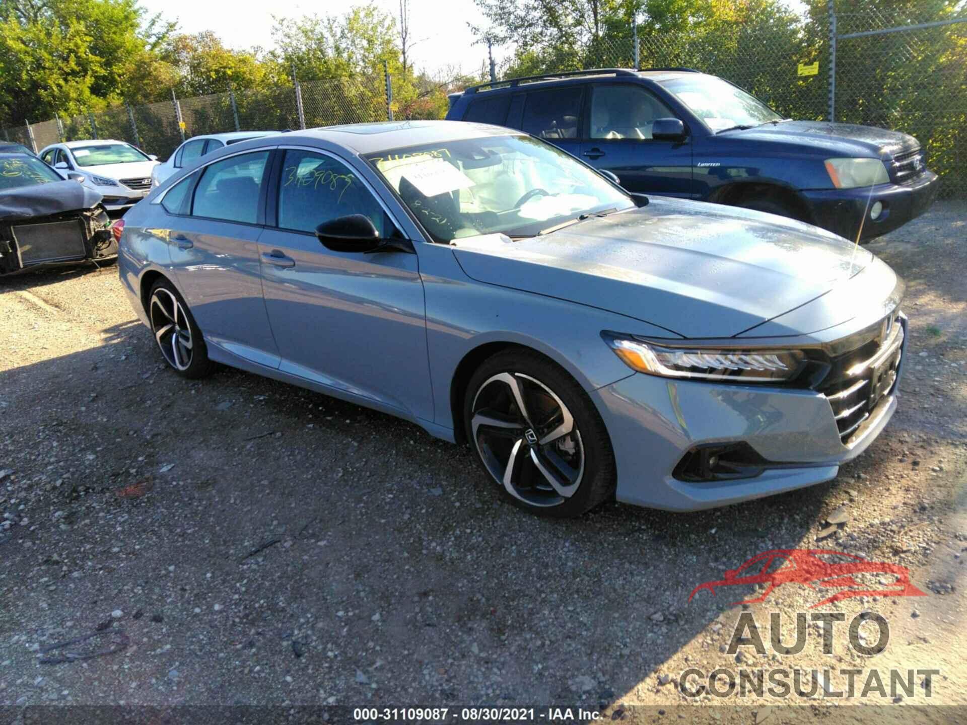 HONDA ACCORD SEDAN 2021 - 1HGCV2F38MA012944