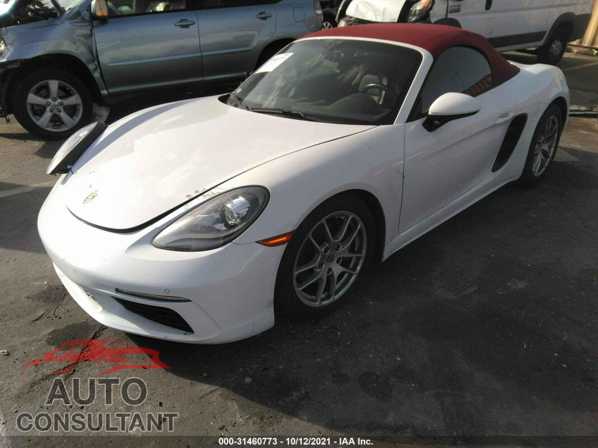 PORSCHE 718 BOXSTER 2018 - WP0CA2A83JS210320