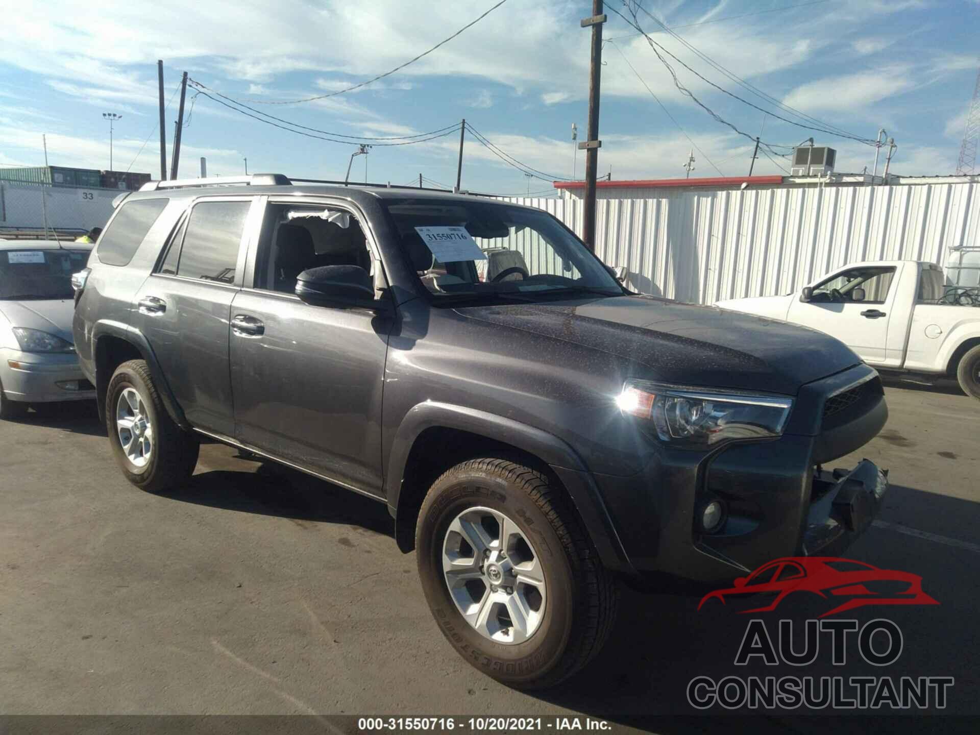 TOYOTA 4RUNNER 2020 - JTEBU5JRXL5831063