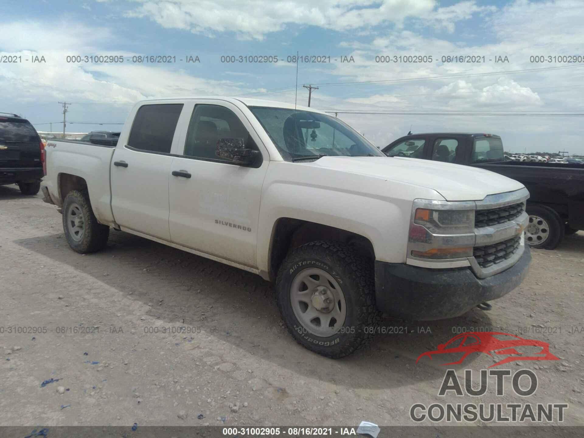 CHEVROLET SILVERADO 1500 2017 - 3GCUKNEC9HG487587