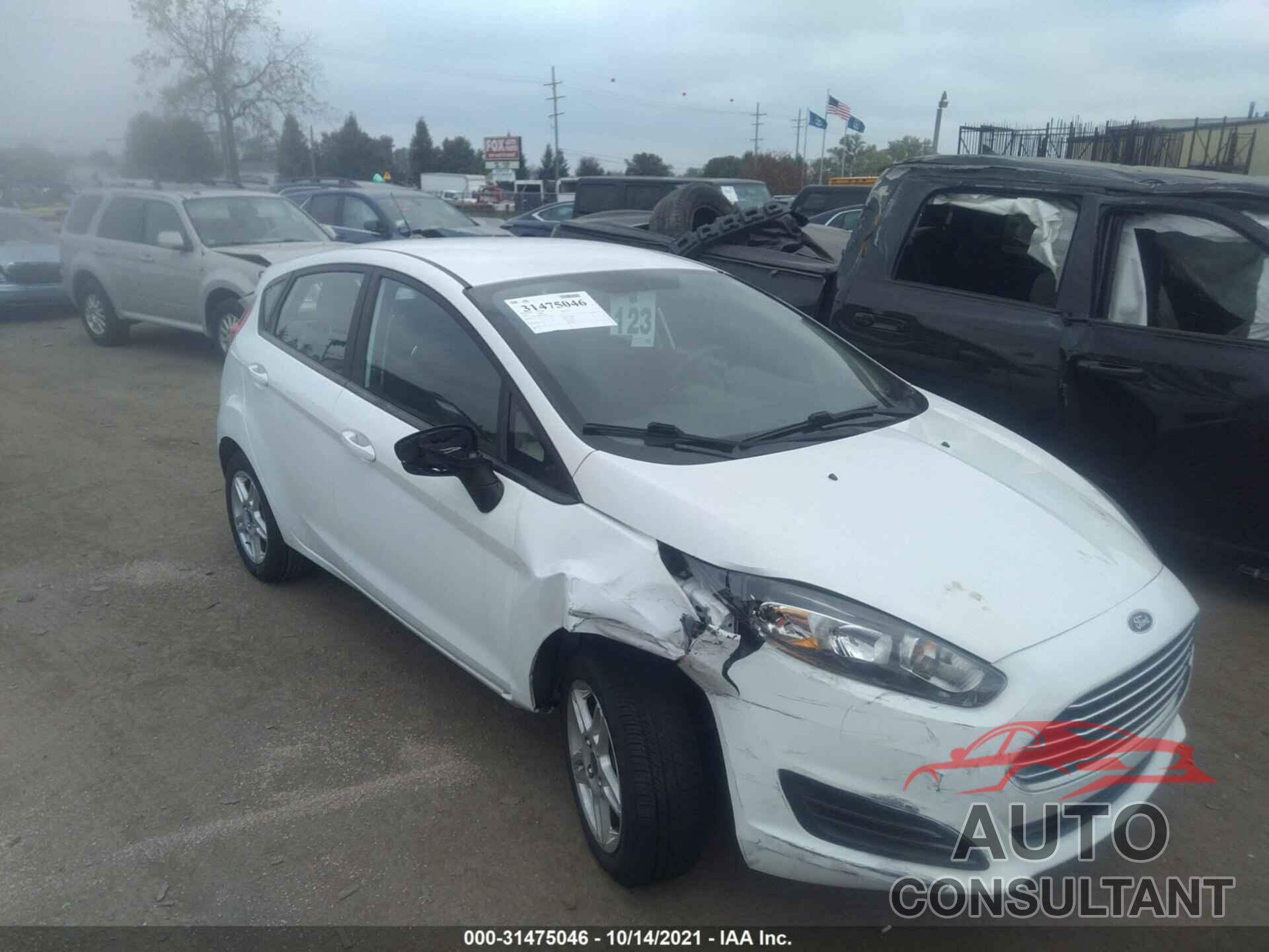FORD FIESTA 2017 - 3FADP4EJ8HM137482