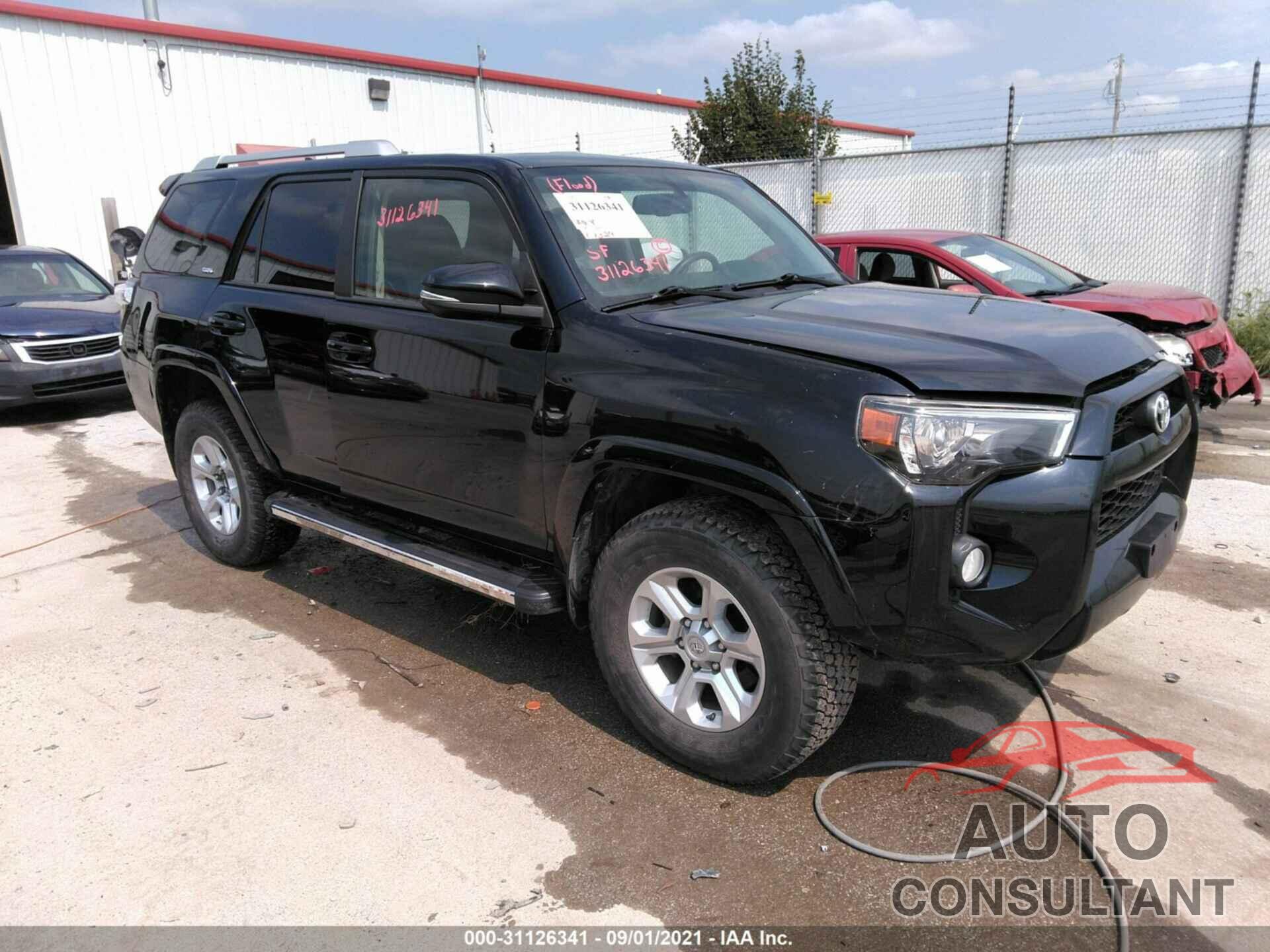 TOYOTA 4RUNNER 2016 - JTEBU5JR7G5303521