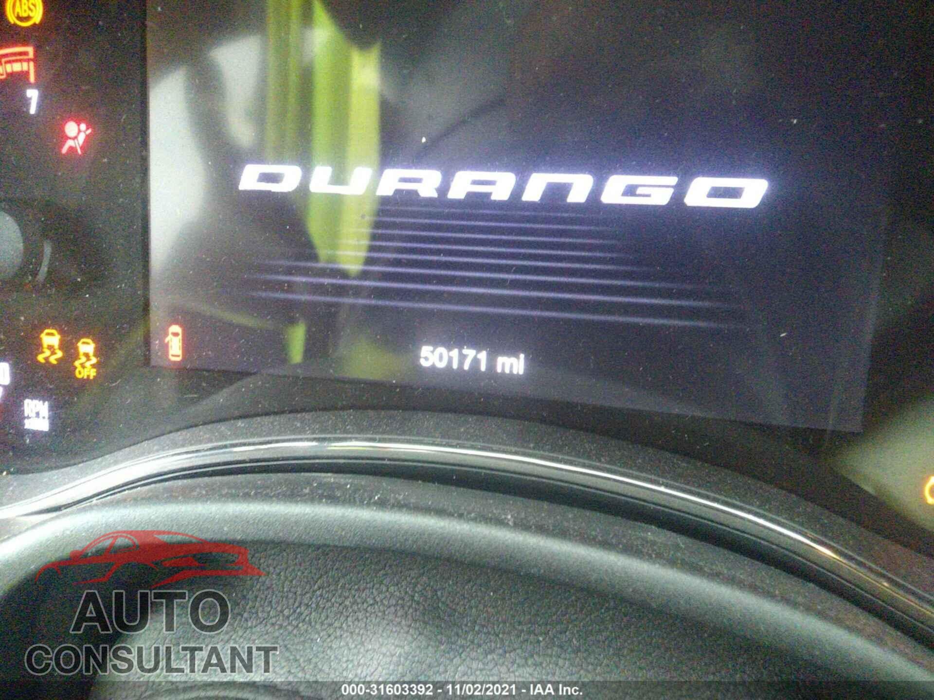 DODGE DURANGO 2018 - 1C4RDJDG5JC116593