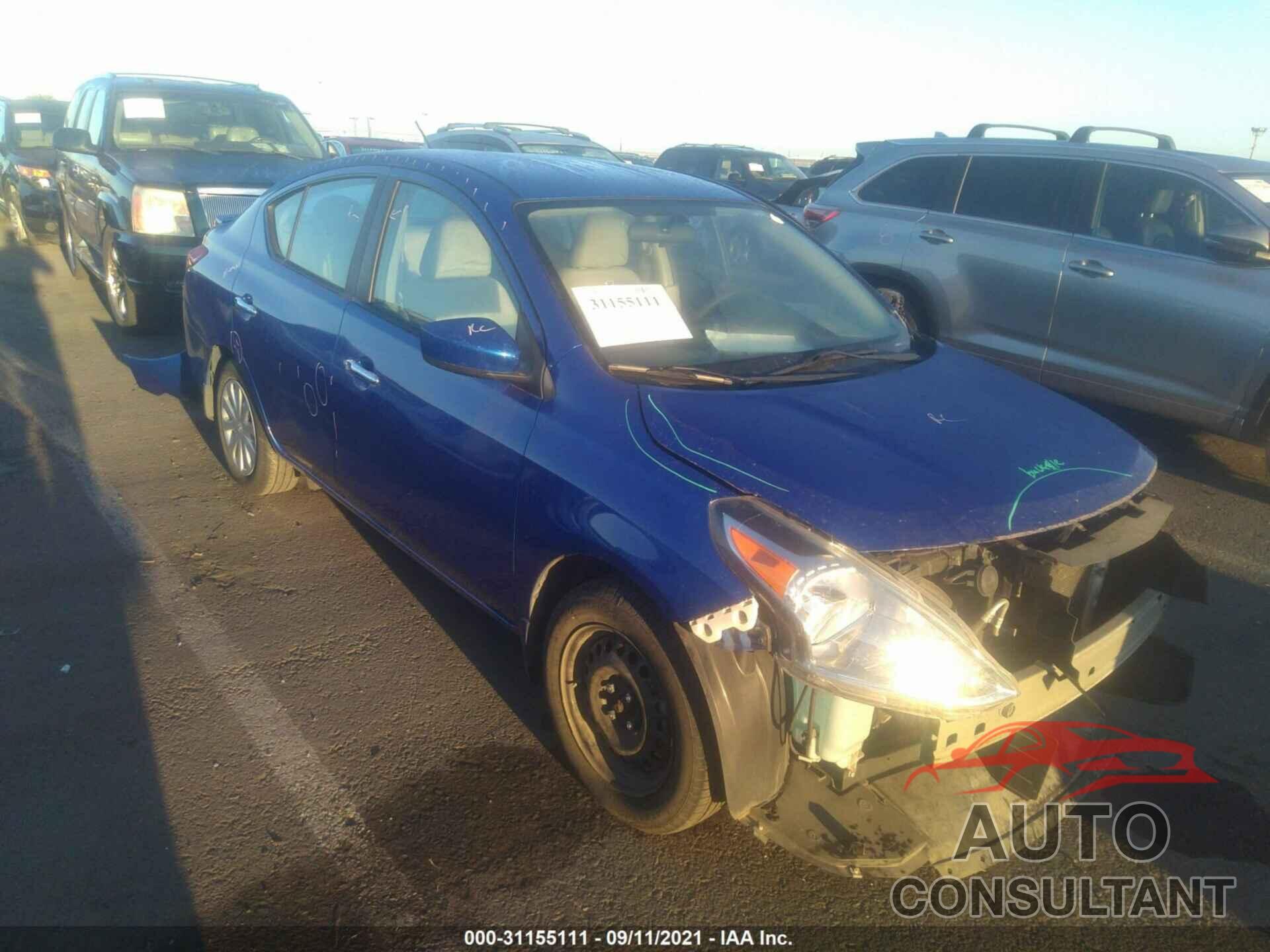 NISSAN VERSA 2016 - 3N1CN7AP9GL829135