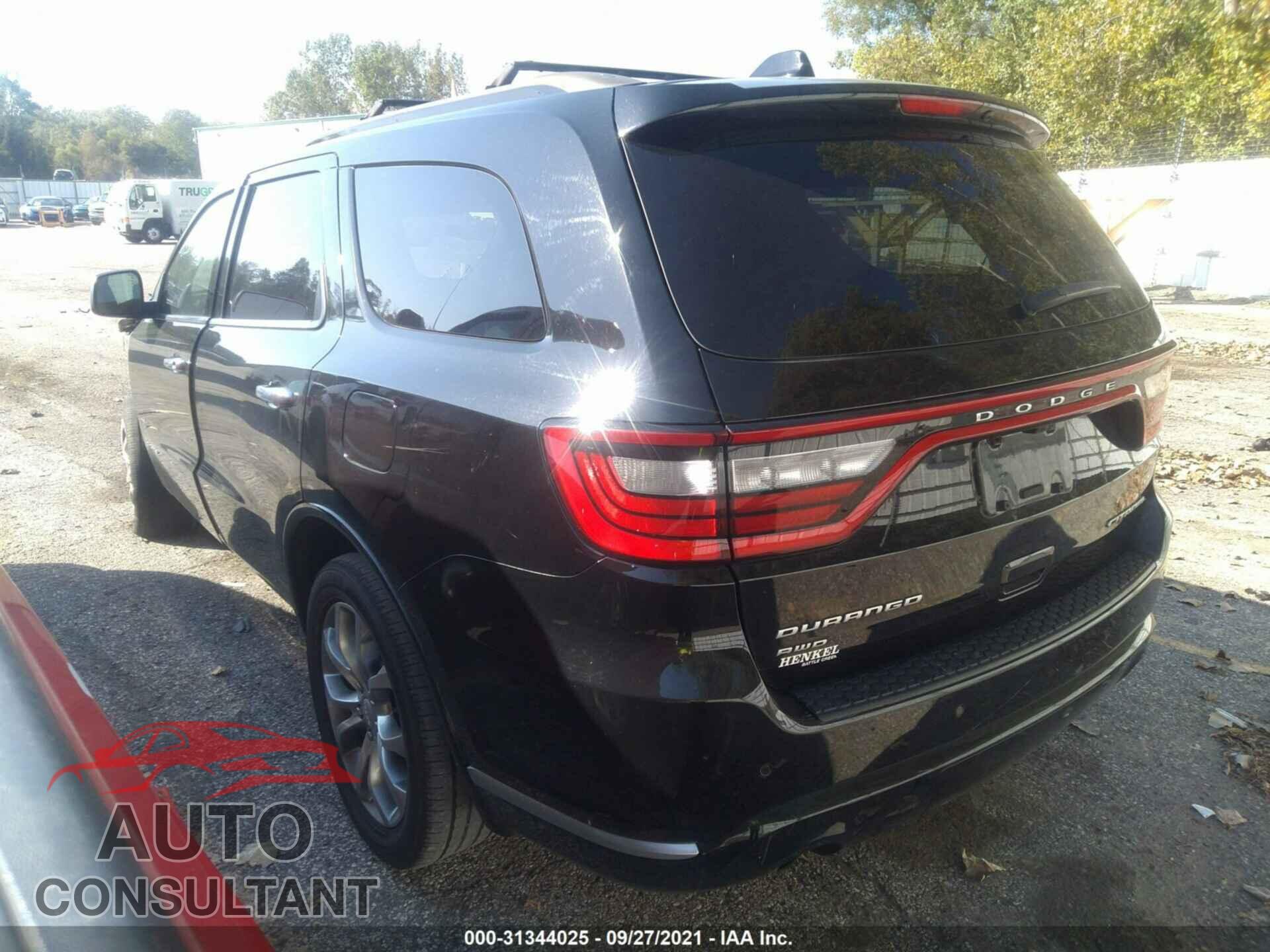 DODGE DURANGO 2017 - 1C4SDJET8HC736510