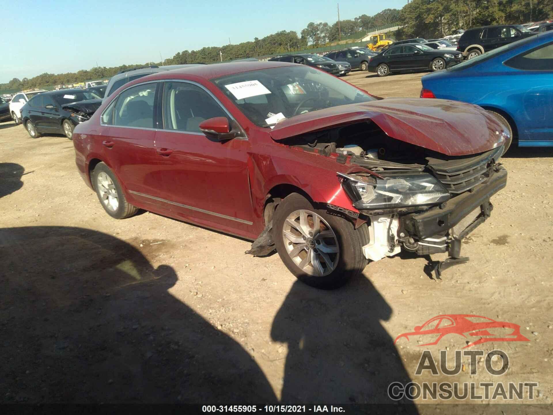 VOLKSWAGEN PASSAT 2016 - 1VWAT7A39GC007385