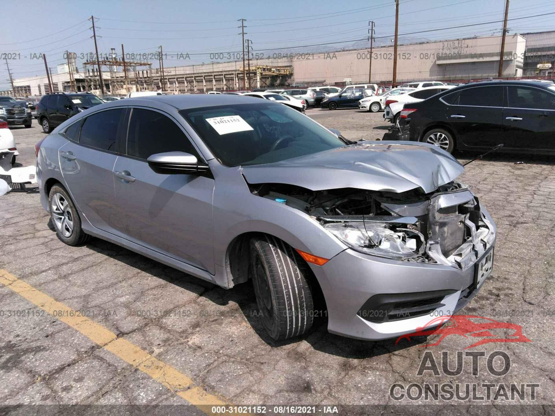 HONDA CIVIC SEDAN 2017 - 2HGFC2F58HH558395